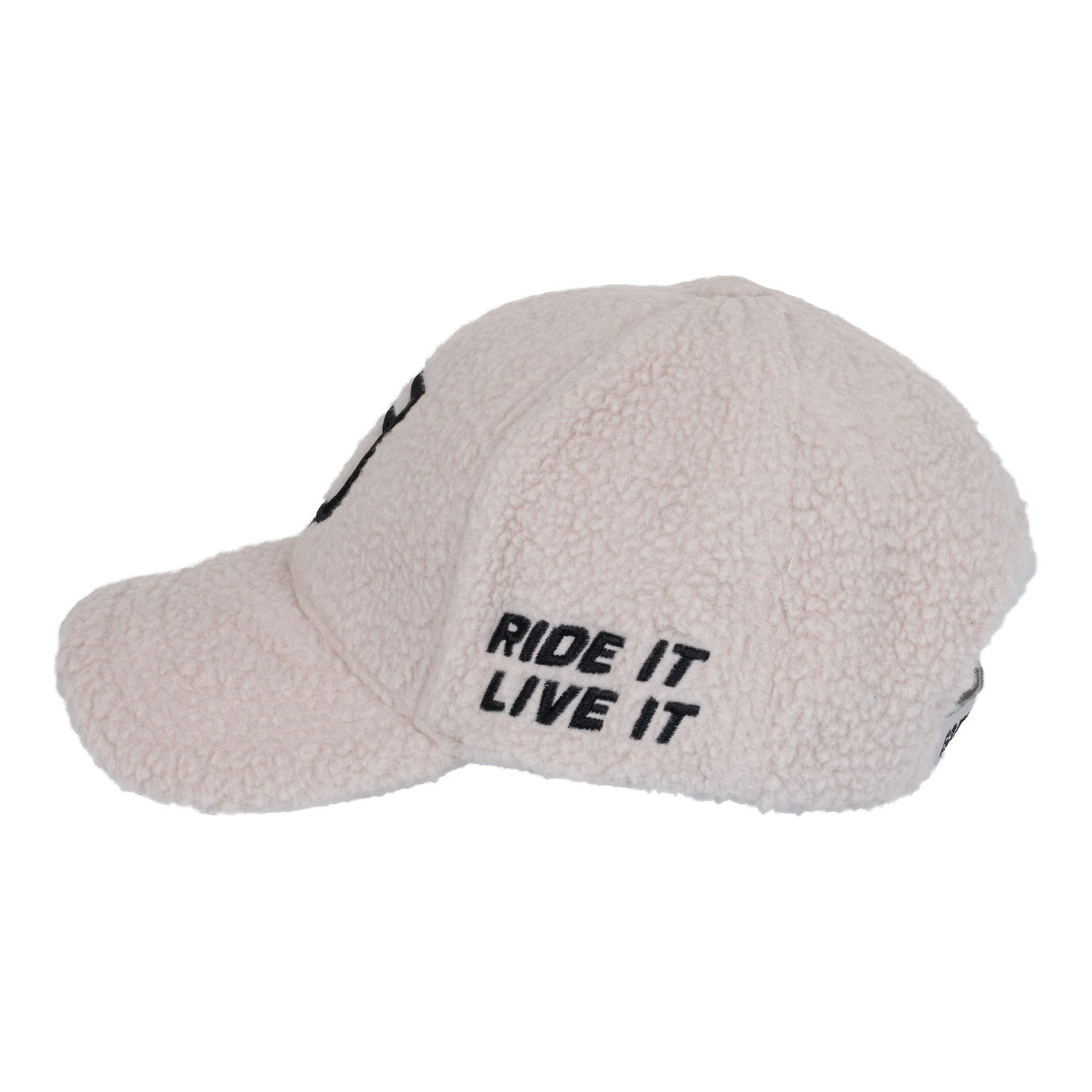 Unisex Baseballkappe aus Teddy-Fleece