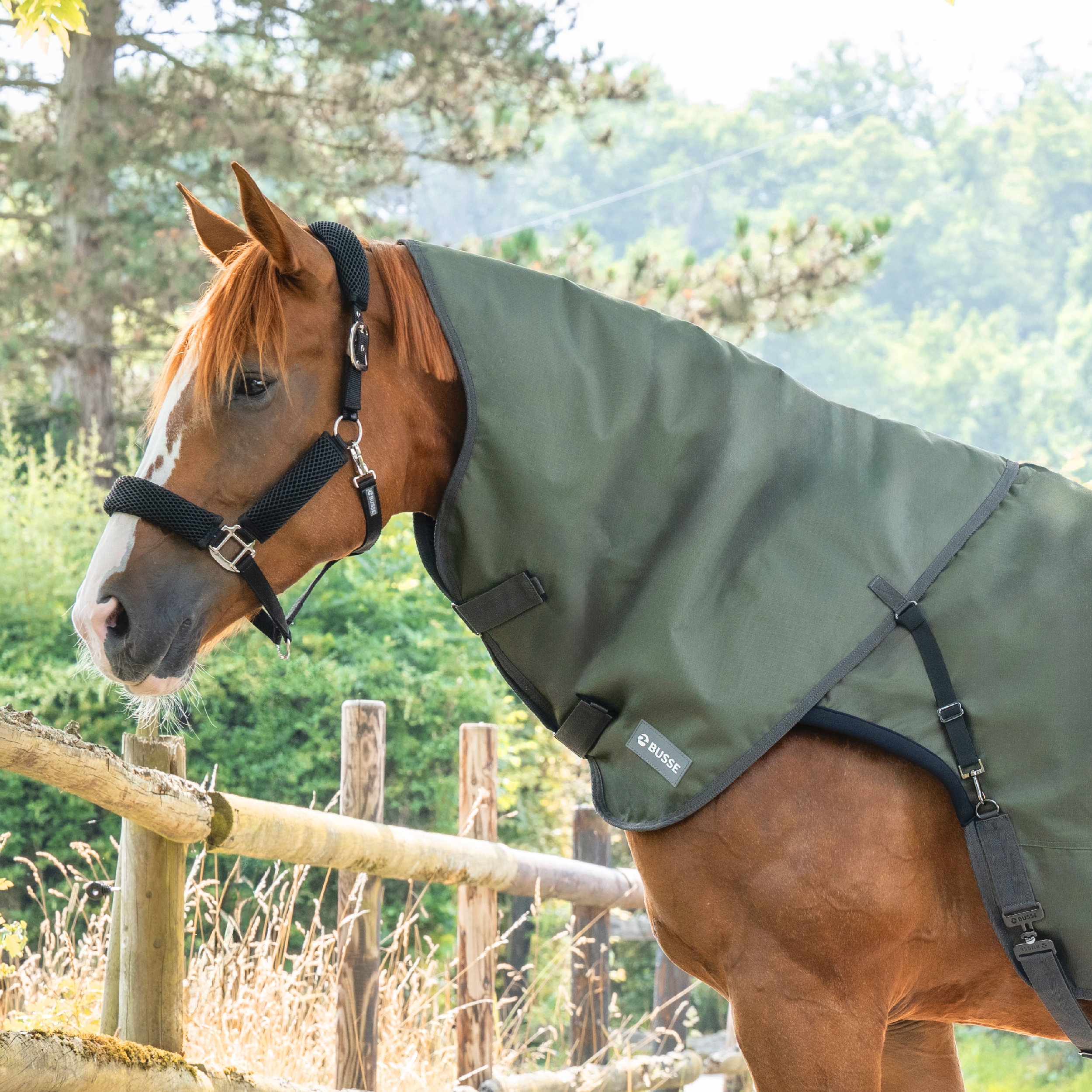 Partie cou couverture d'exercice RAIN BK 50