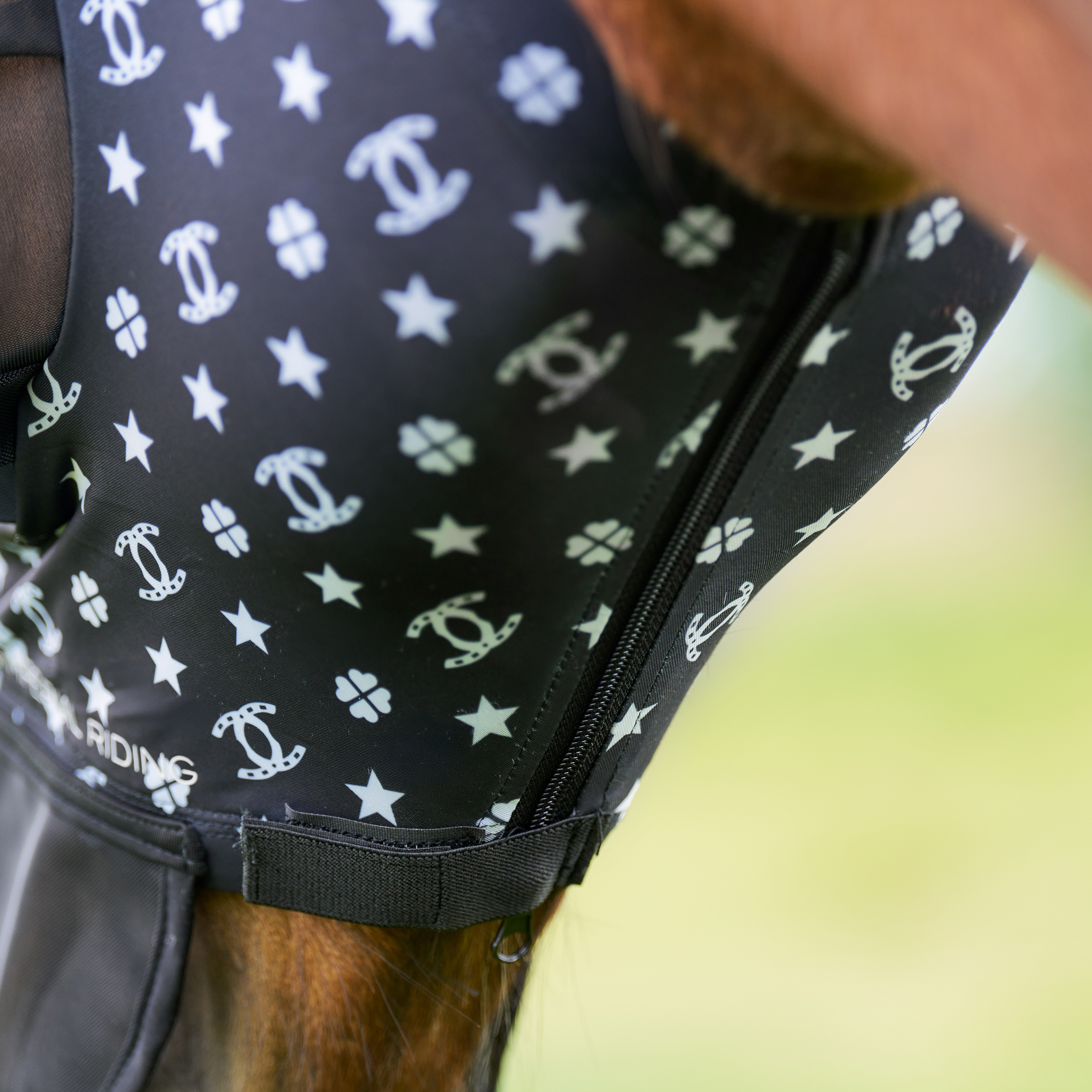 Fliegenmaske mit Nase Trail ride