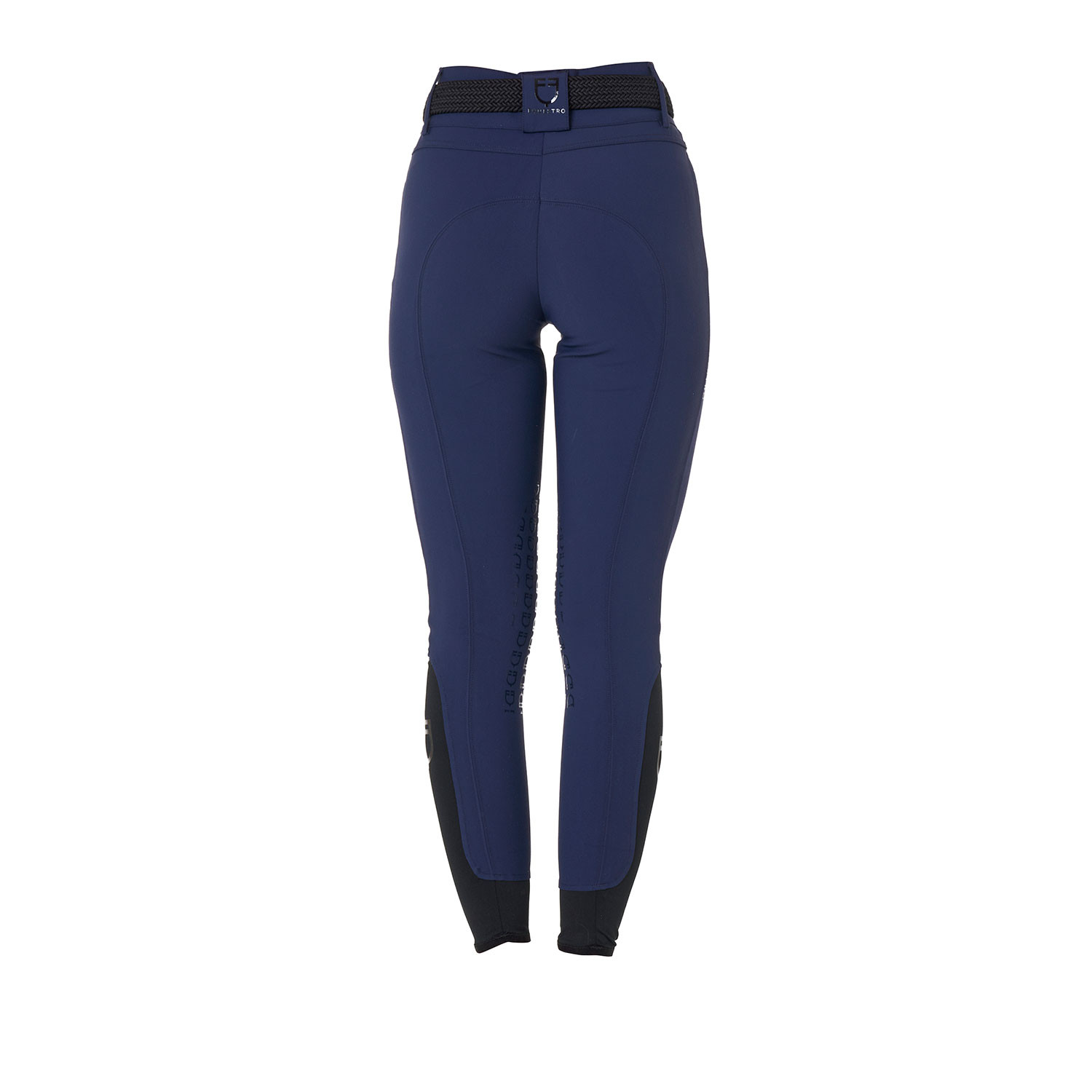 Damen-Reithose High-Waist mit Kniebesatz