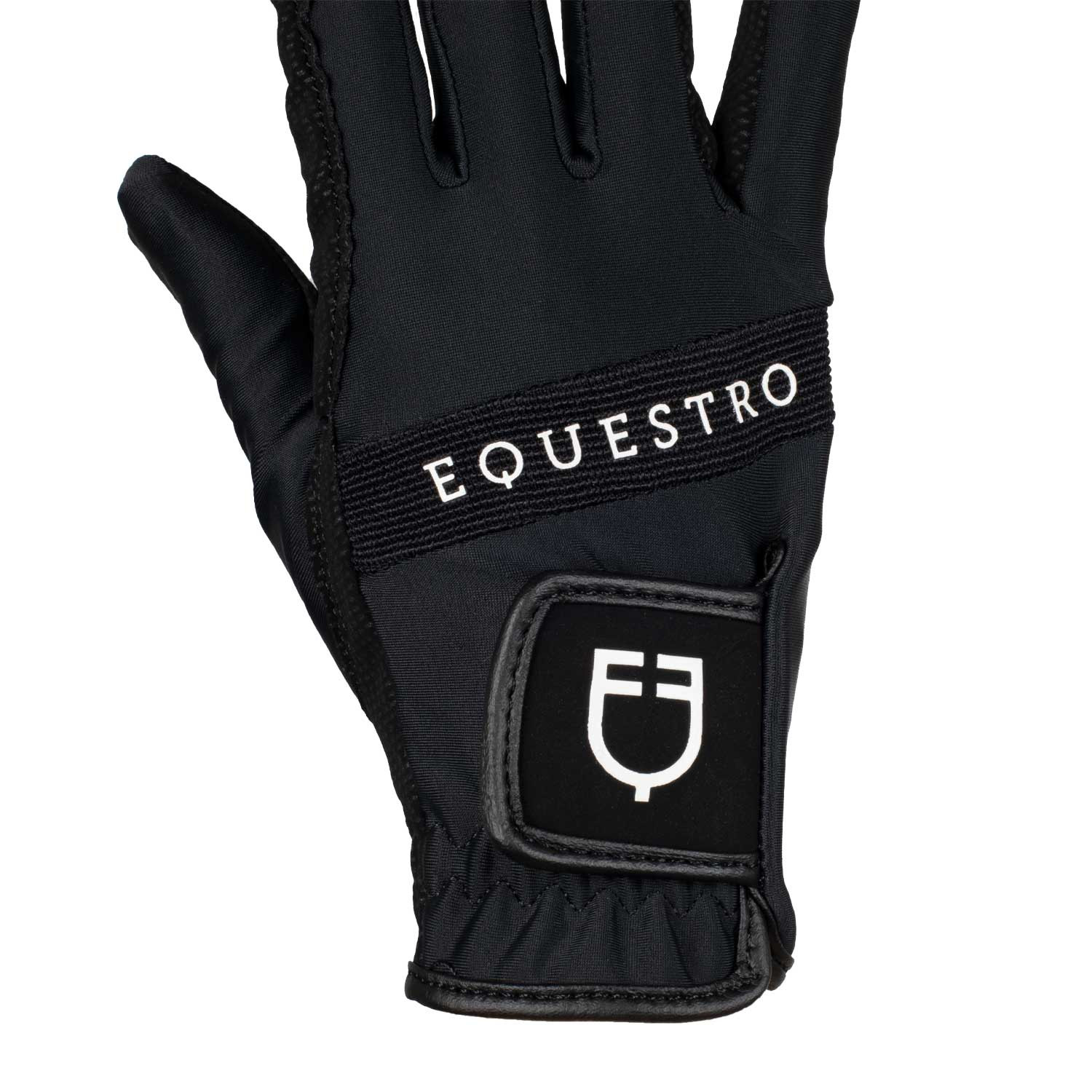 Handschuhe aus technischem Gewebe mit mehrfarbigem Logo