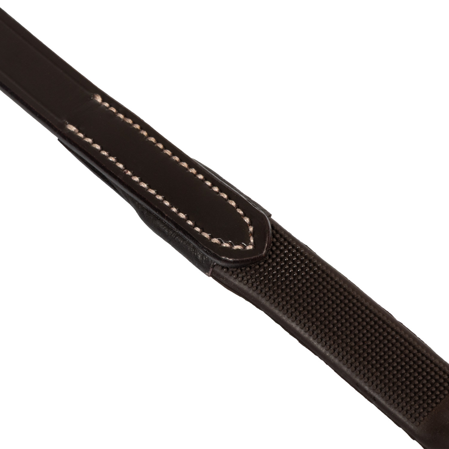 Lederzügel mit Stoppern und festem Grip