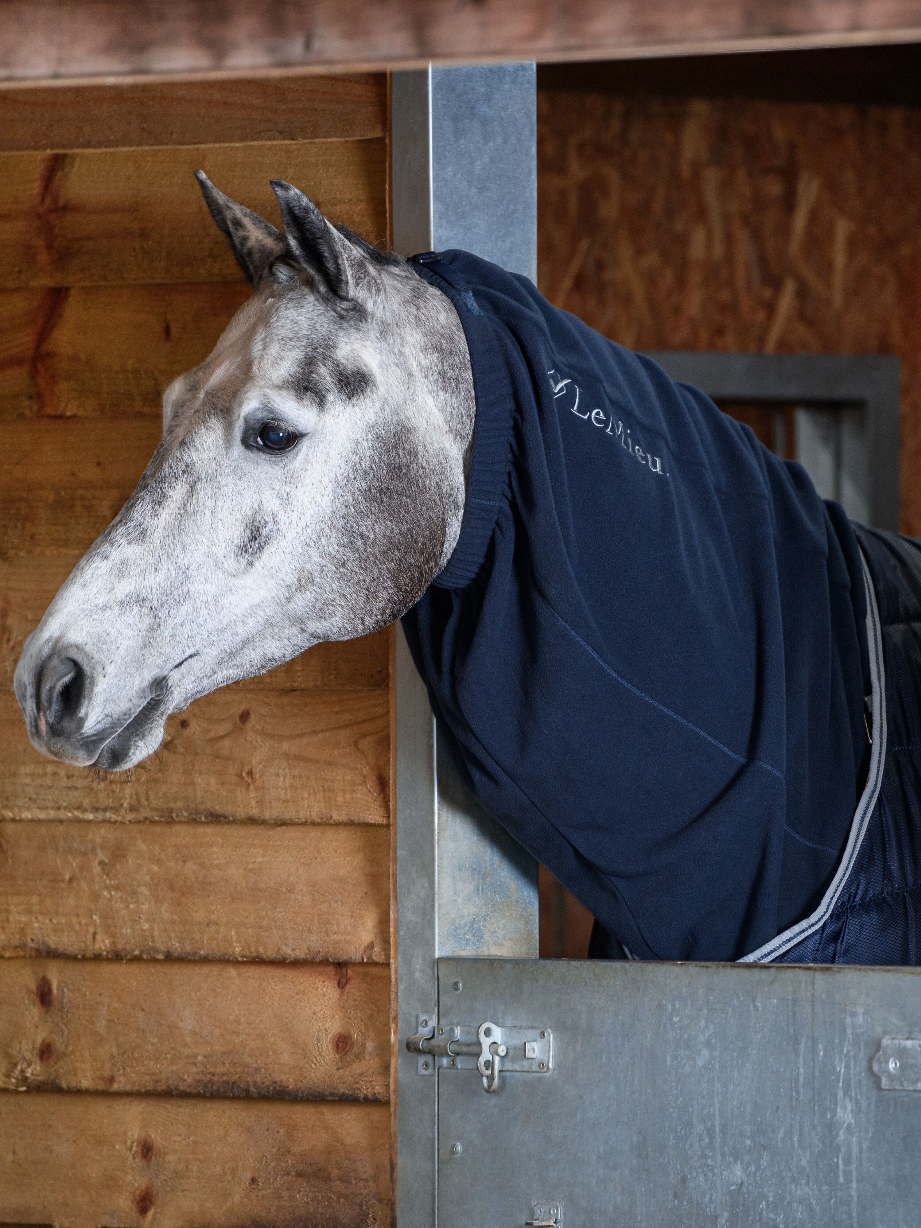 Arika Fleece Hood Navy
