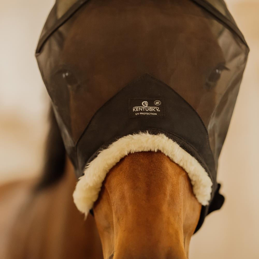 Fliegenmaske Skin Friendly mit Ohren