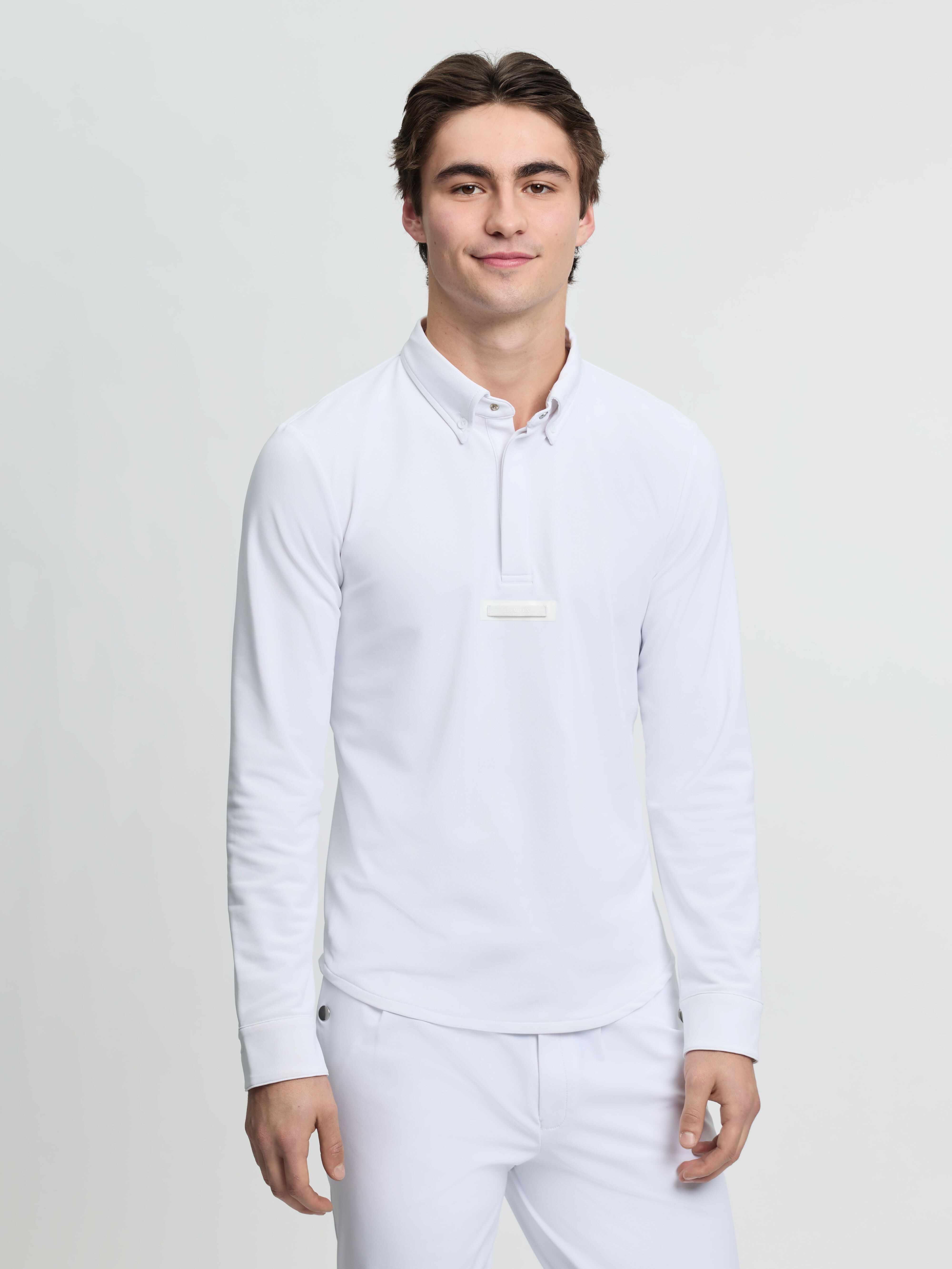 Herren Langärmliges Turniershirt