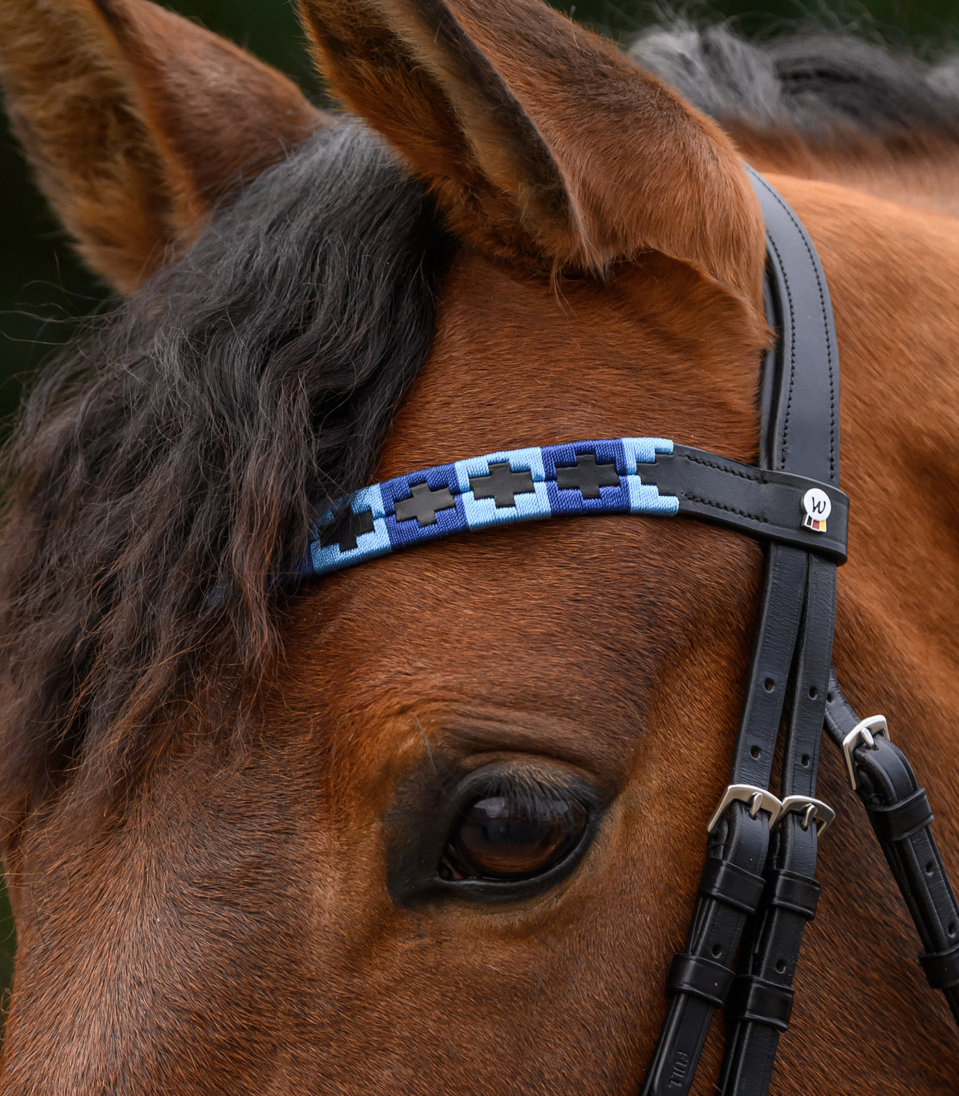X-Line Stirnband Polo, schwarz