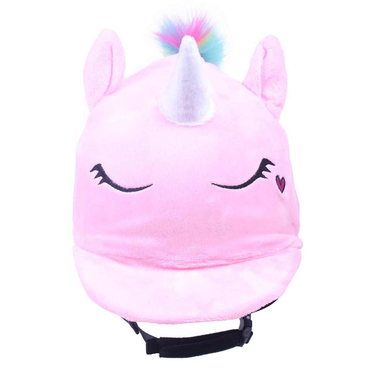 Riding helmet cover unicorn
