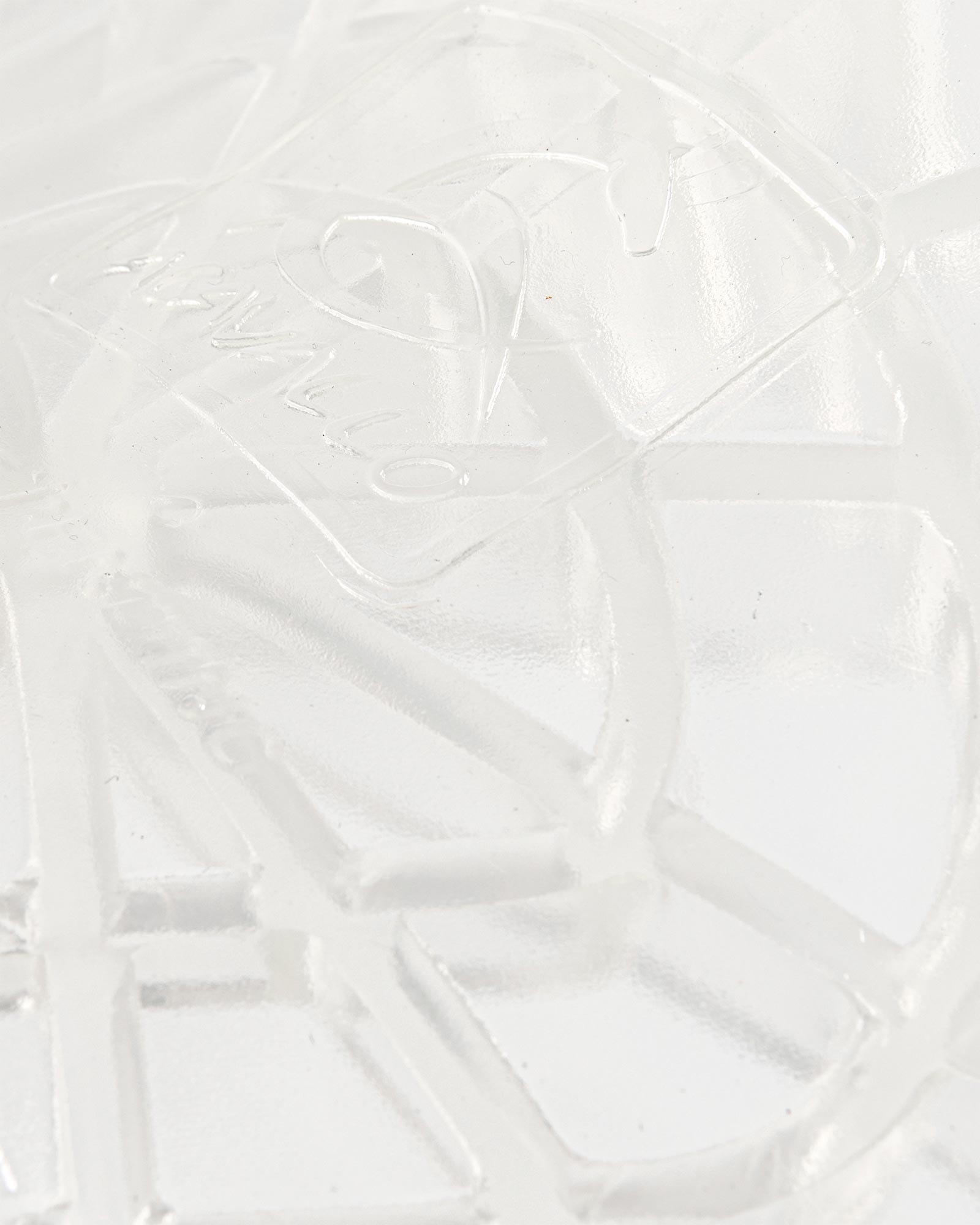 Gel rear riser in transparent