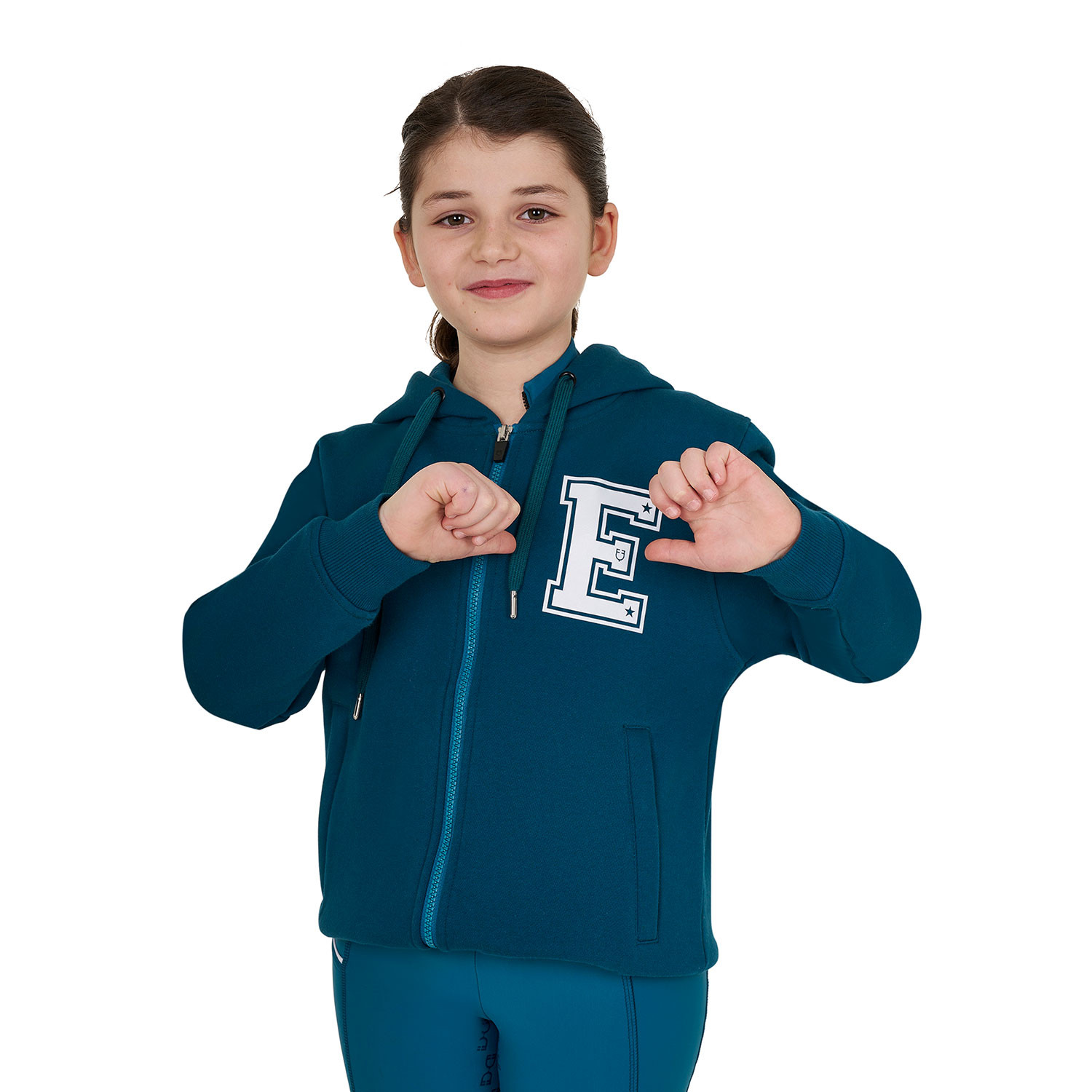 Hoodie mit Frontreißverschluss