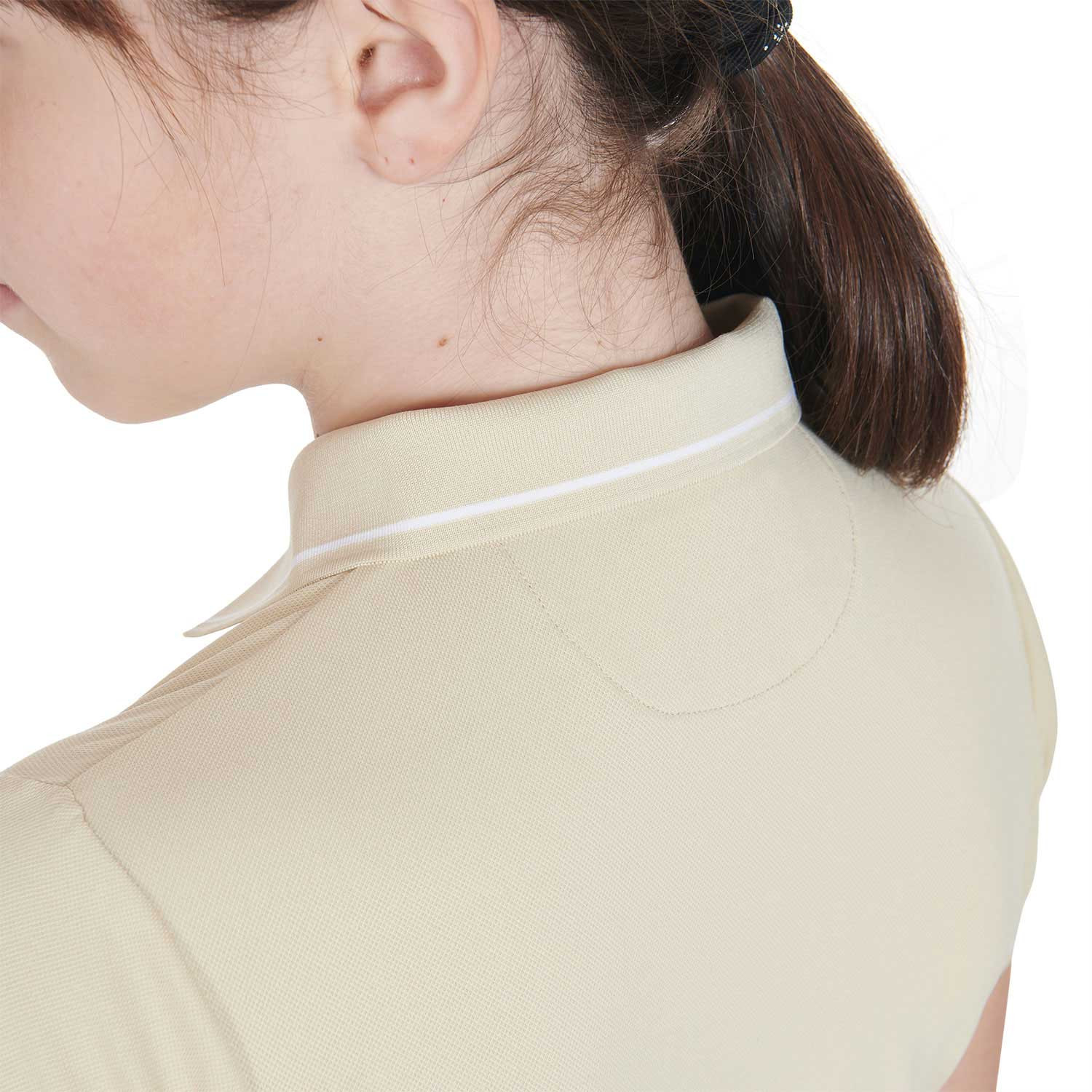 Kinder-Polo Slim Fit aus antibakteriellem Funktionsmaterial