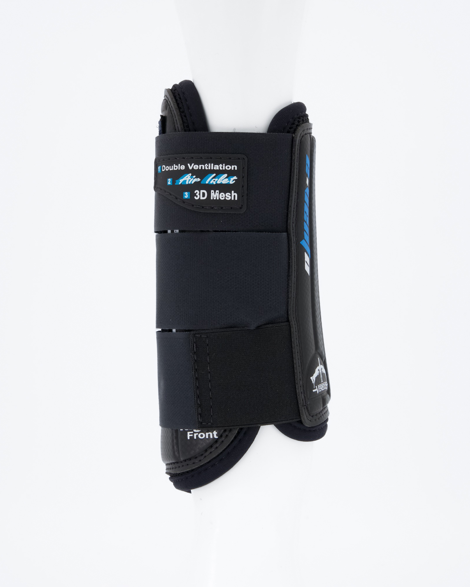 E-VENTO front gaiter in black