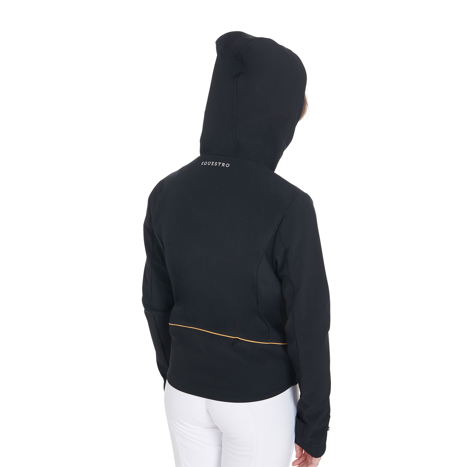 Schmal geschnittene Kinder-Softshelljacke aus technischem Gewebe