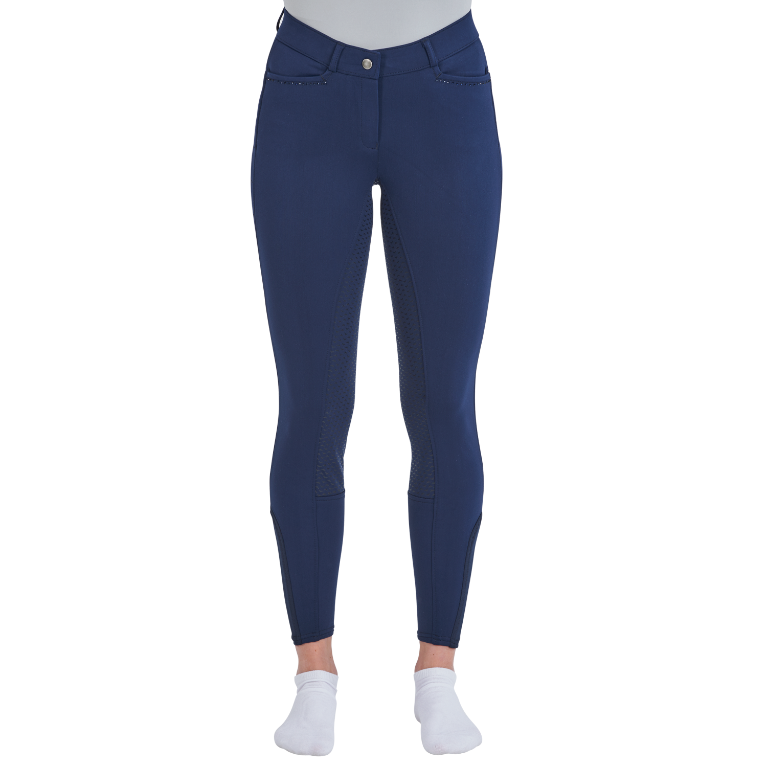 Reithose Damen Senja Winter mit Vollgrip