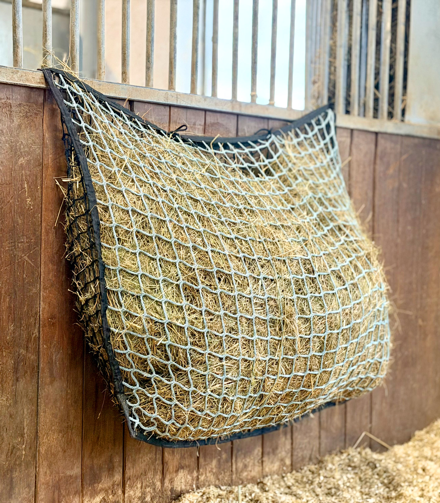 hooinet DUO Knotenloses rechteckig, engmaschig, zwart, 120 x 90 cm