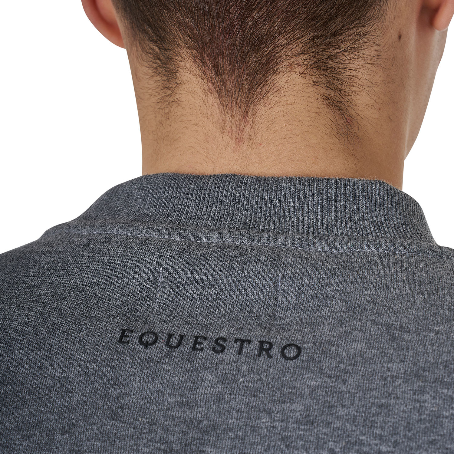 Herren-Baumwollsweatshirt mit Logo