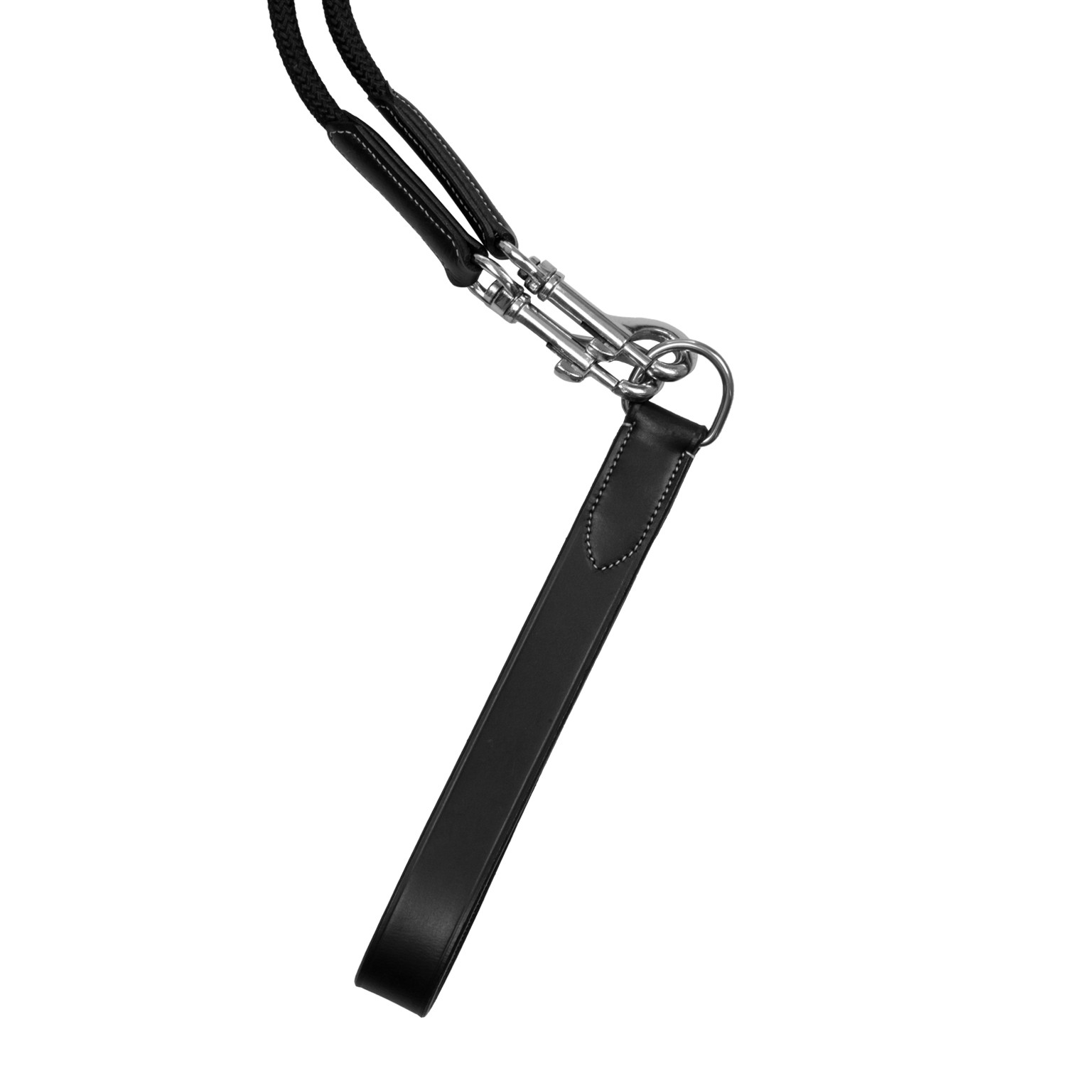 Ausbindezügel aus Leder und Nylon