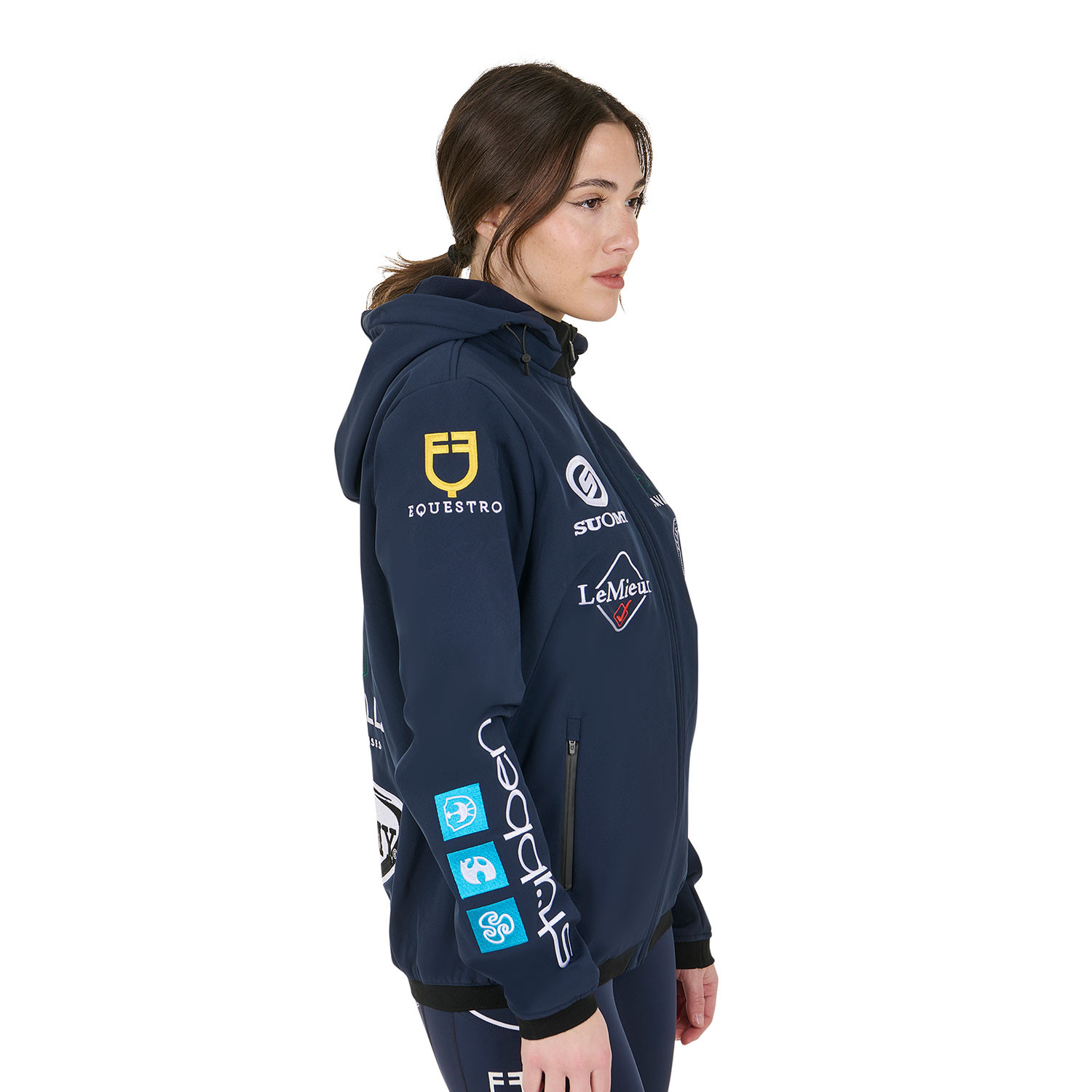 Softshelljacke Multi-Logo neuer Schnitt