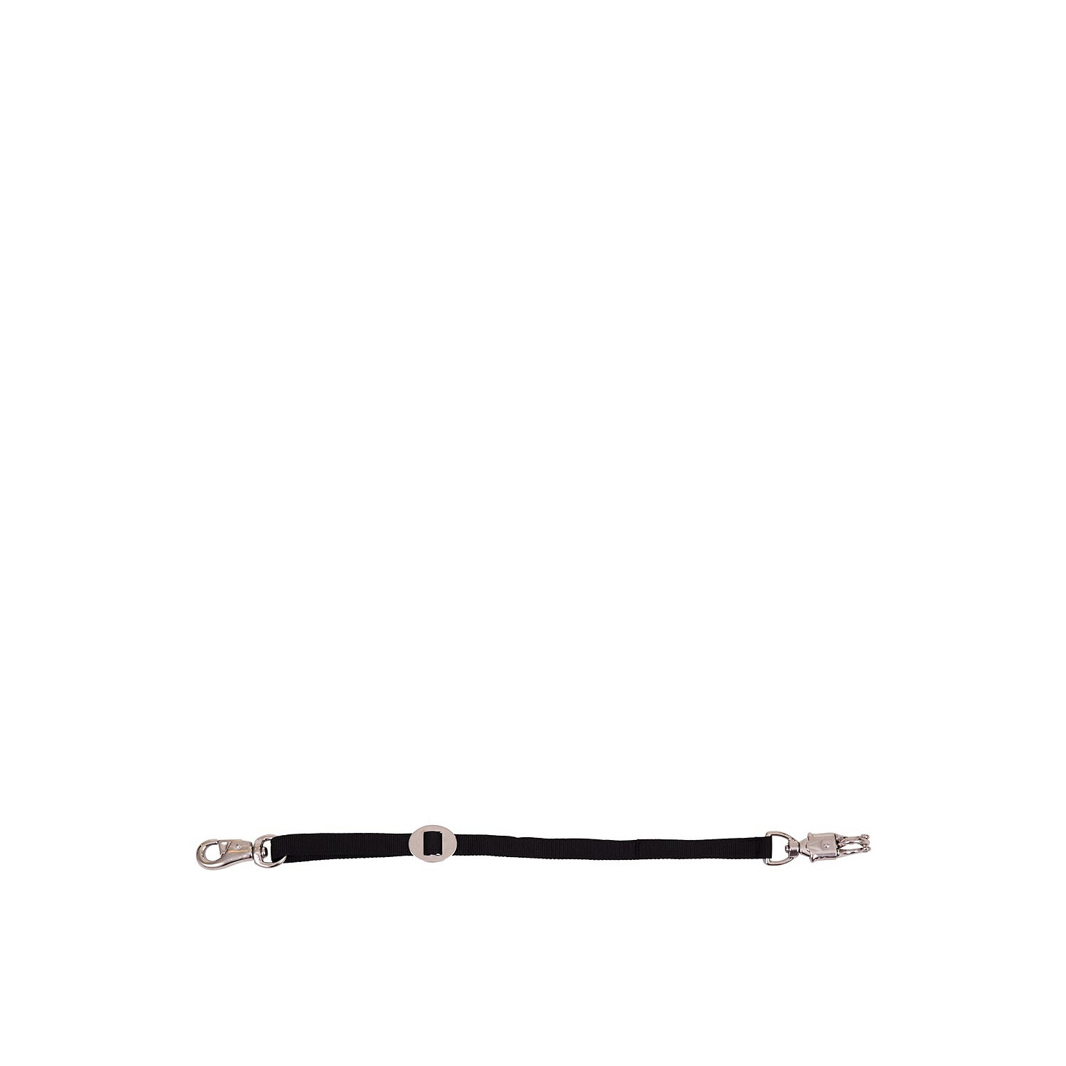 Anbinder in schwarz