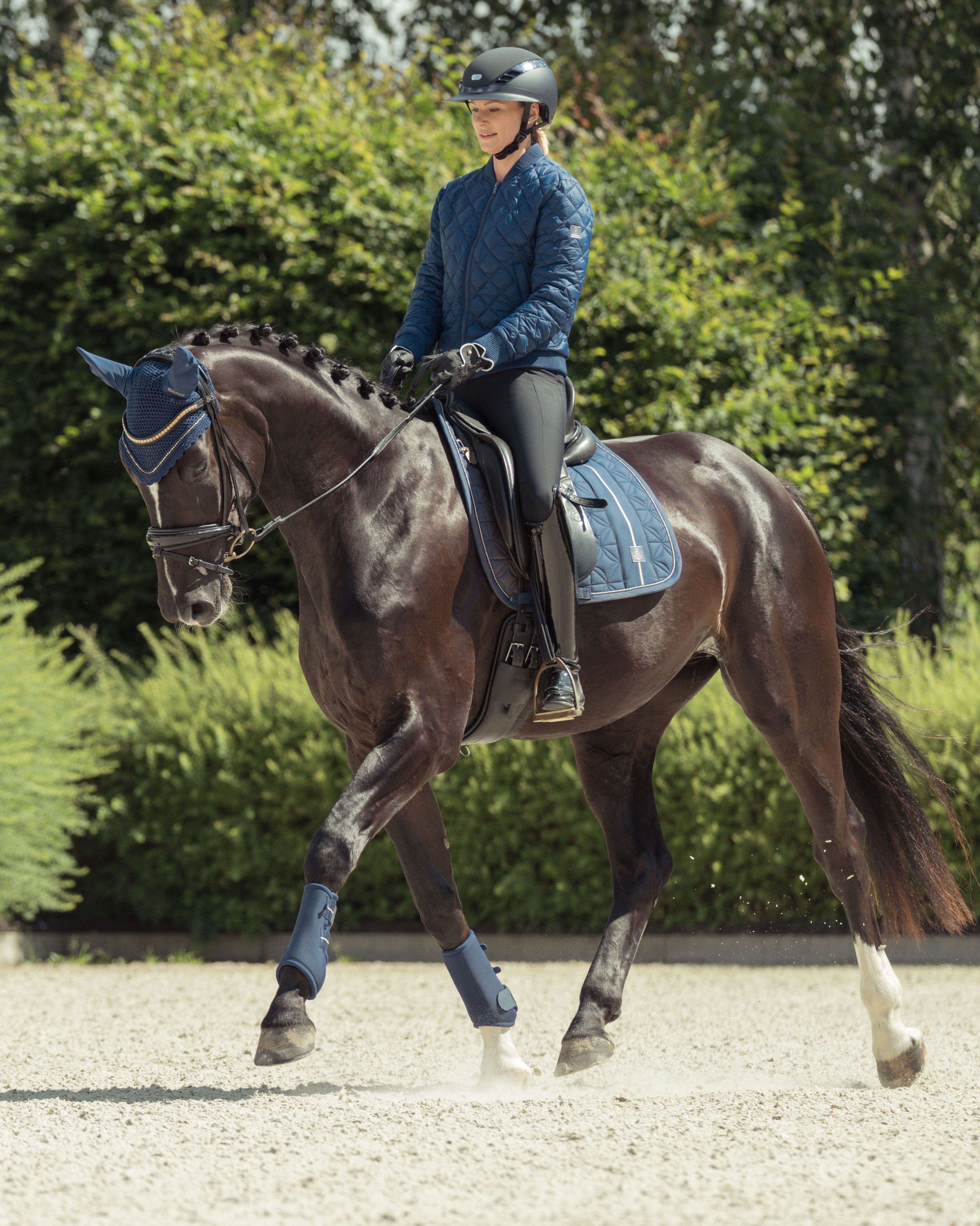Saddle pad Heritage Big Square Glam
