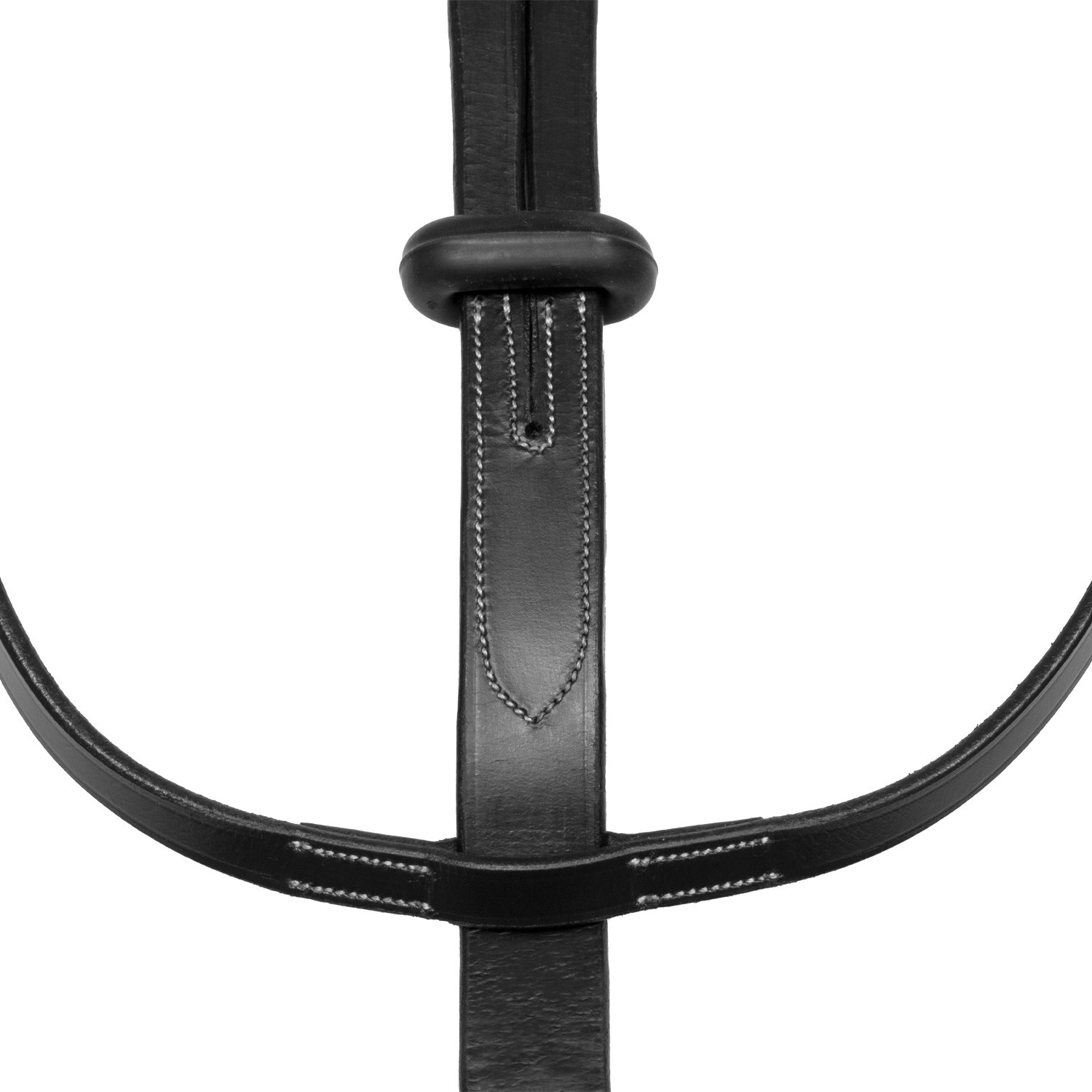 Martingal mit Halsriemen aus Leder