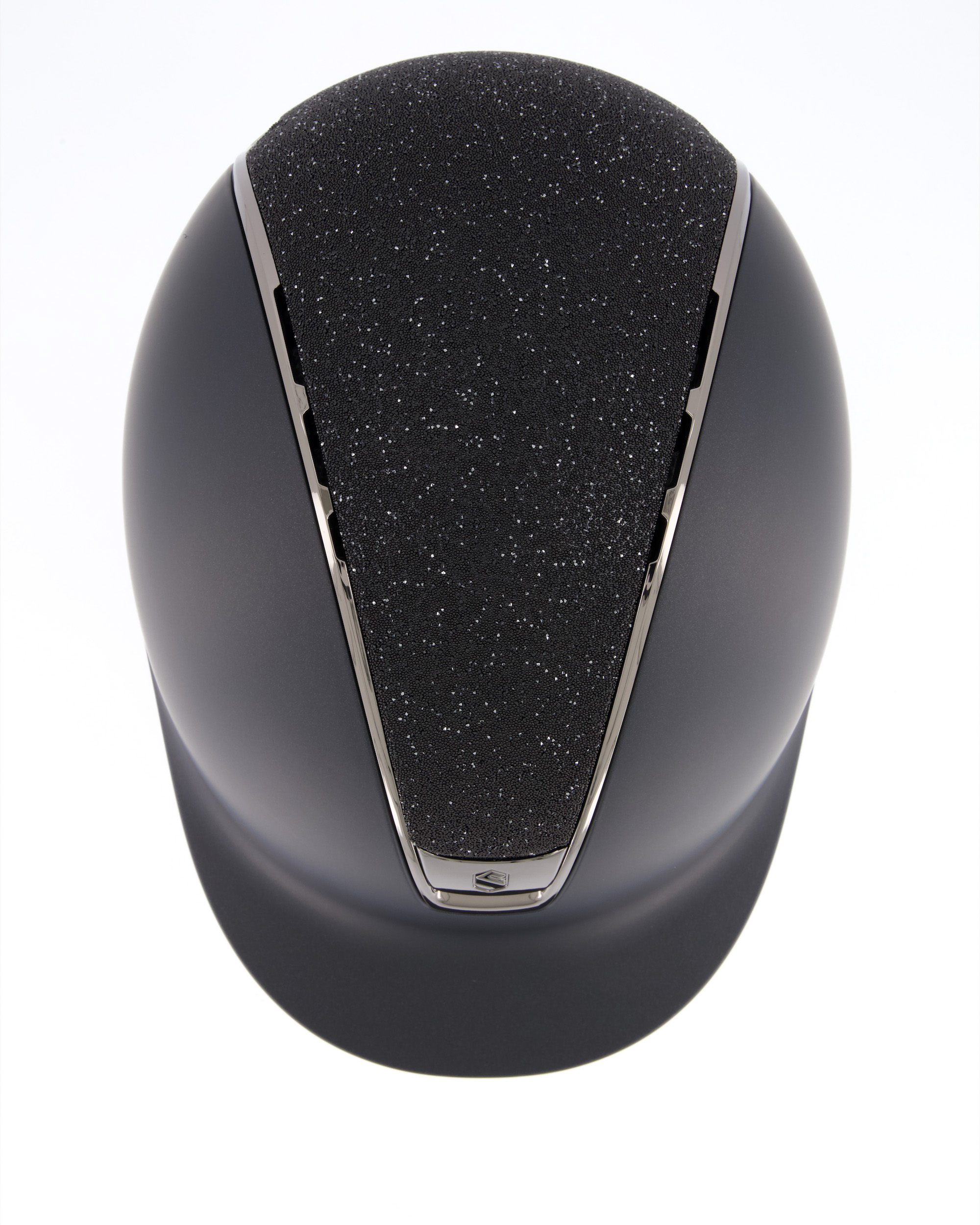 Reithelm 2.0 Shadowmatt Top Crystal Fabric Black, Black Chrome in schwarz