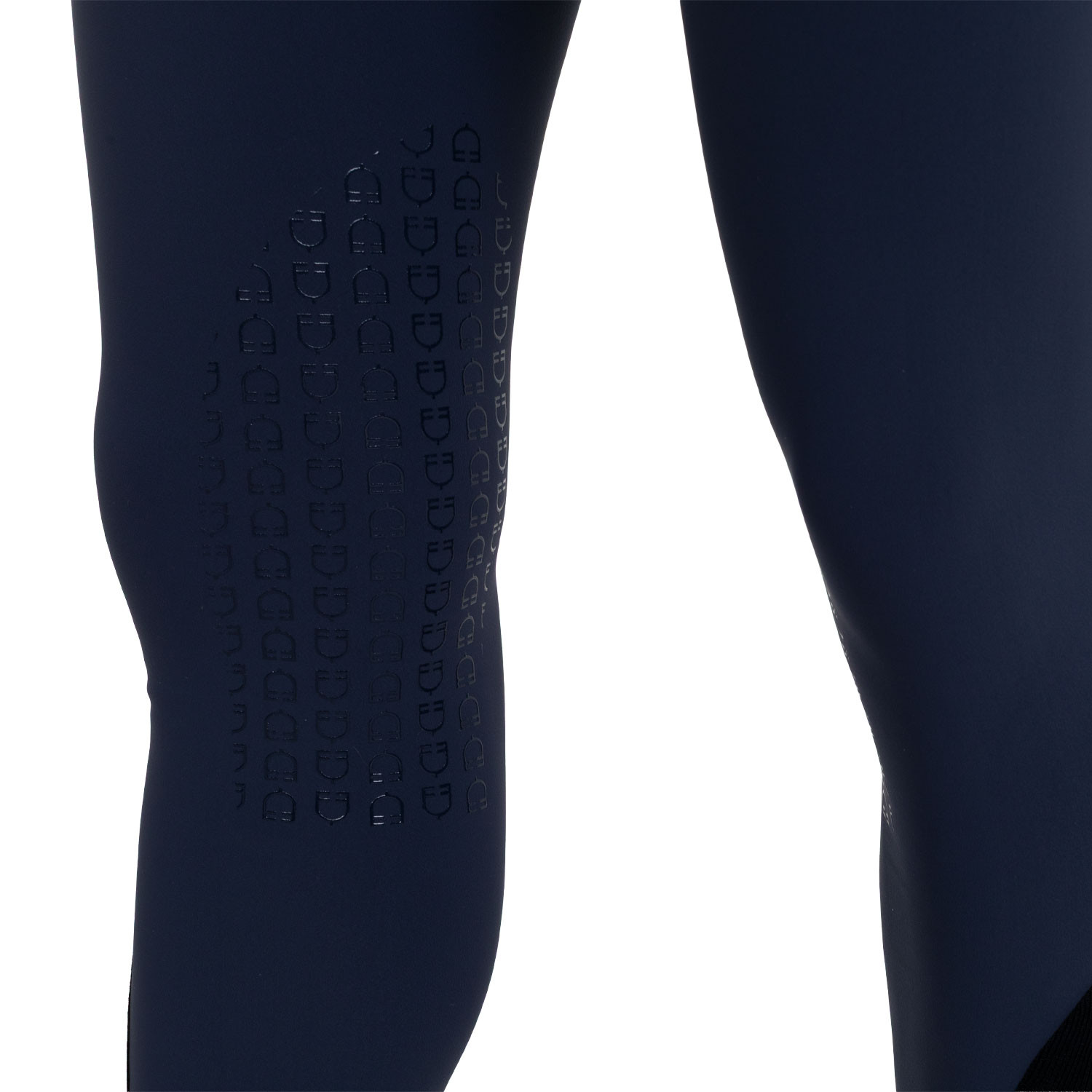 Heren rijbroek slim fit met kniegrip