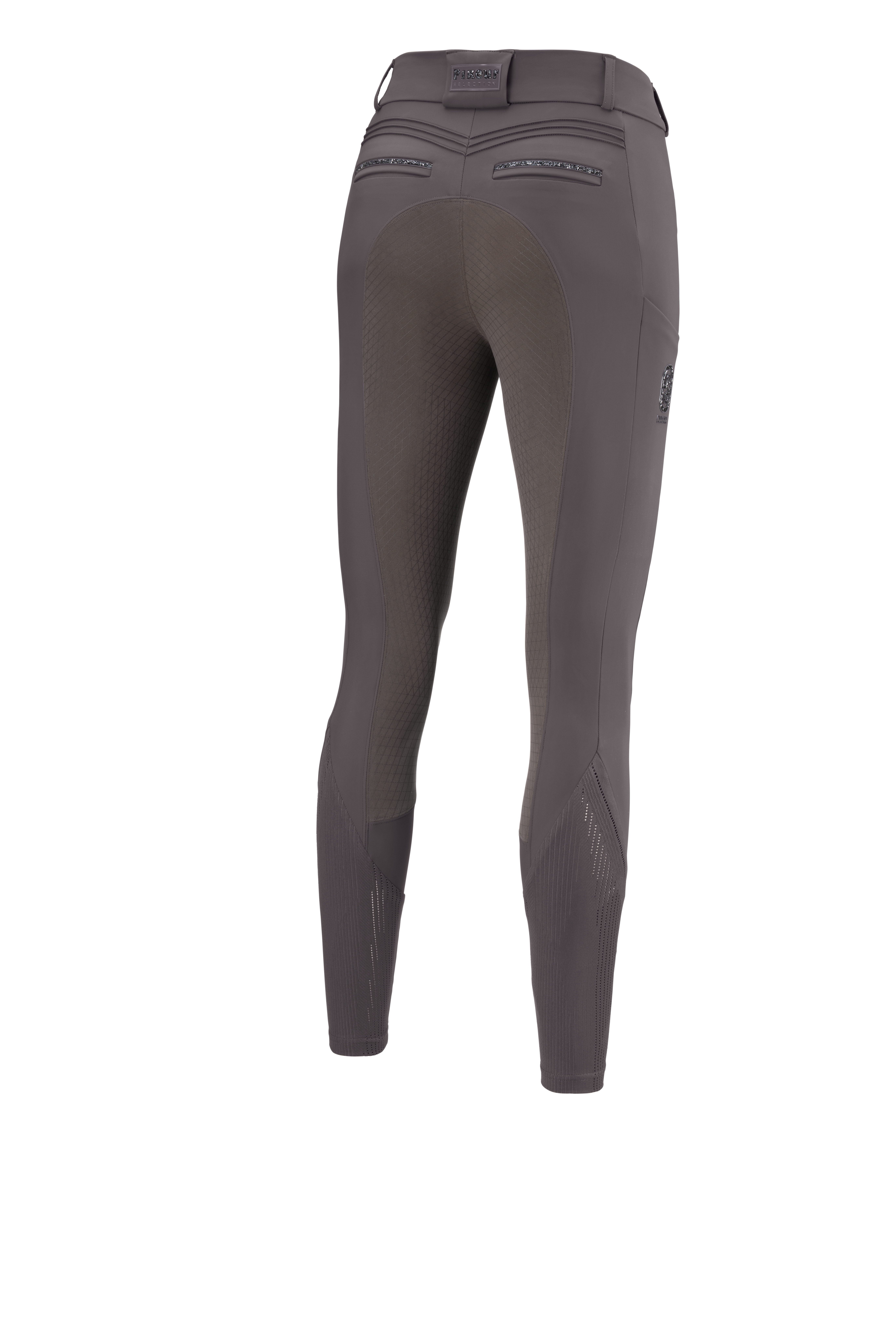 Reithose Damen CEELINA Highwaist Grid TexLeather Vollgrip