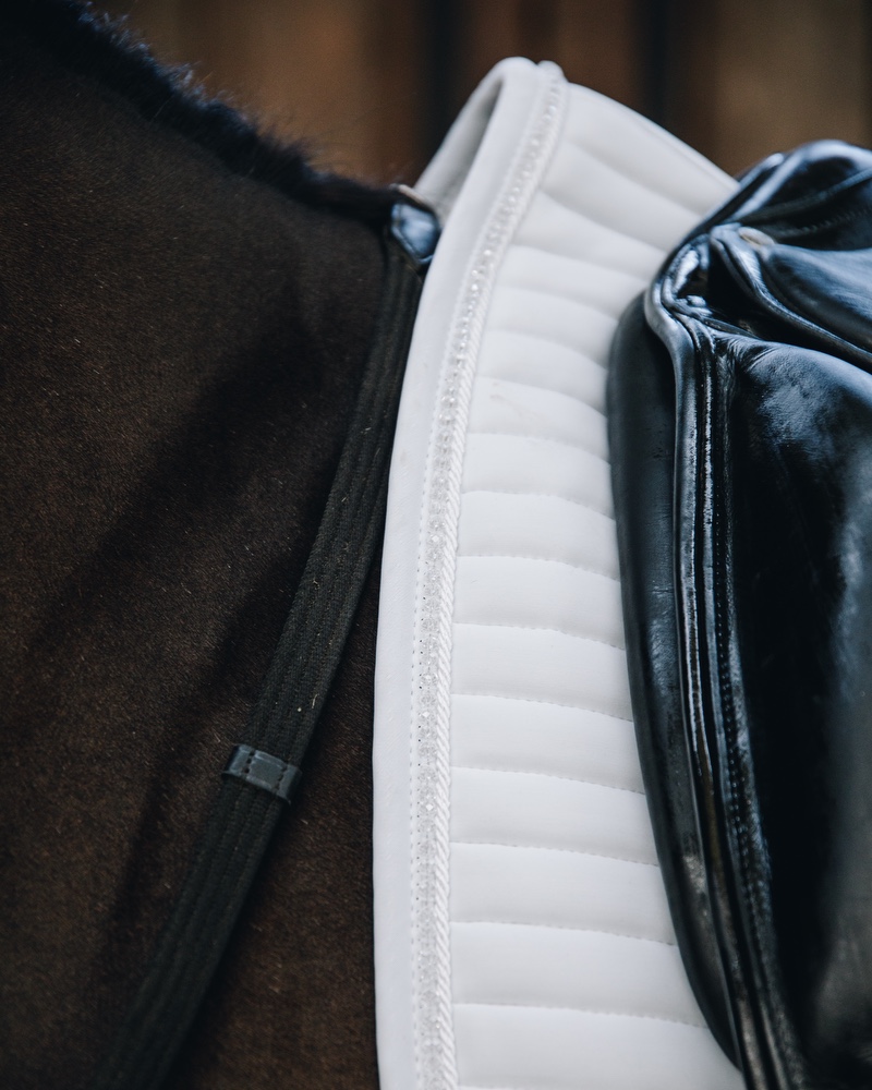 Dressage saddle pad Pearls