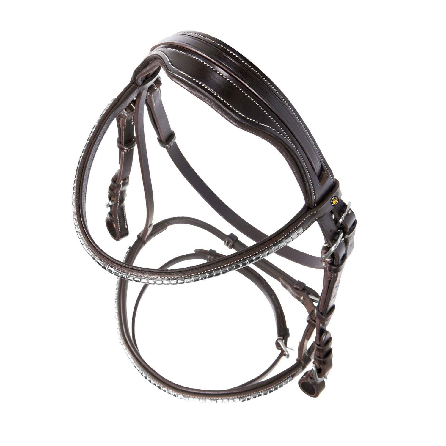Englisches Stirnband aus Clincher-Leder NEU
