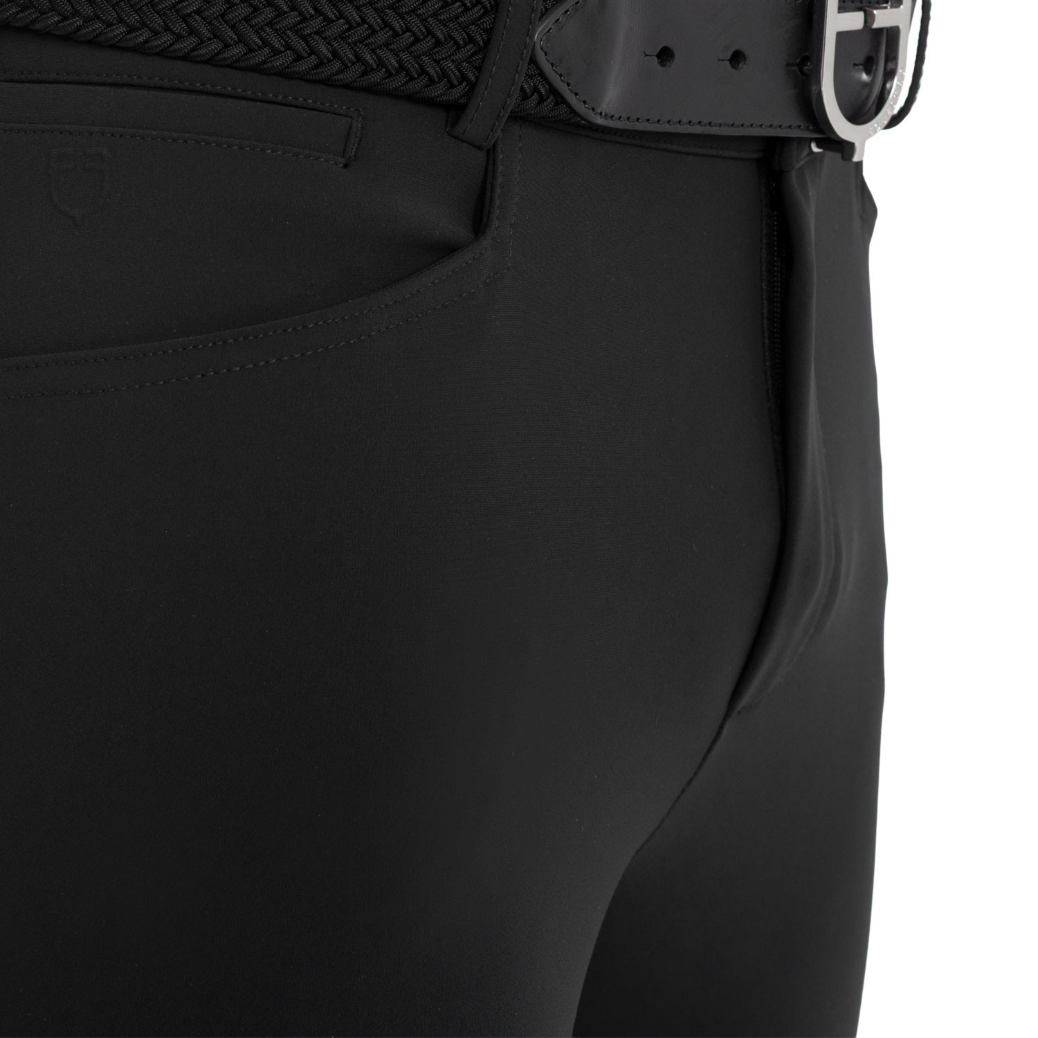 Herren-Reithose Slim Fit mit Vollbesatz