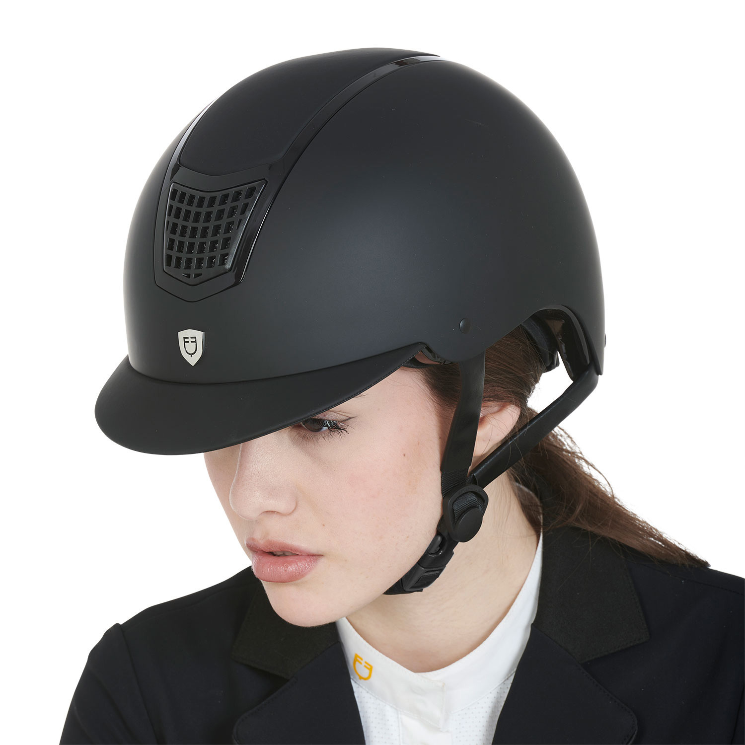 Ultraleichter Helm mit poliertem Rahmen, Norm EN 1384-2023