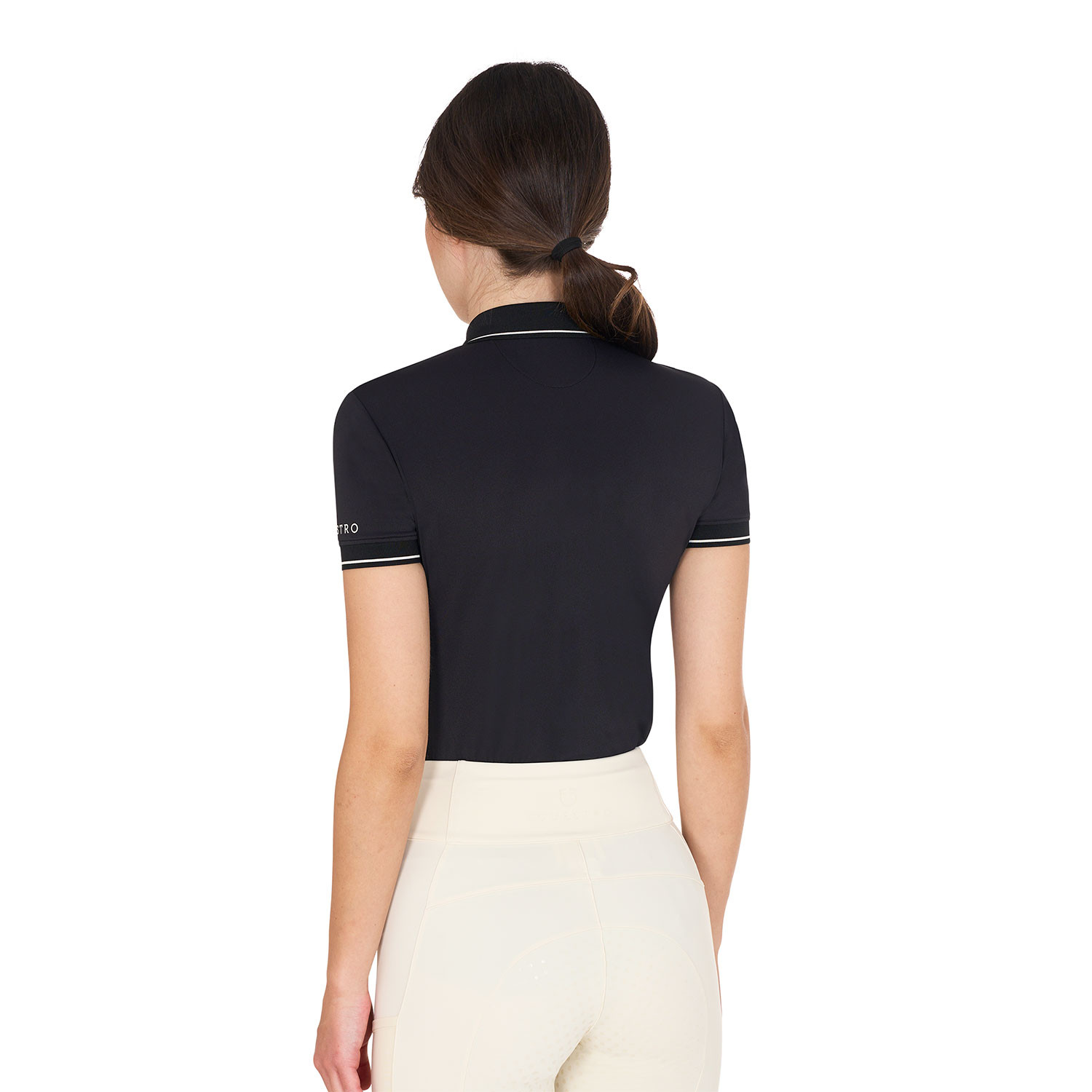 Polo-Shirt Slim Fit aus atmungsaktivem Material