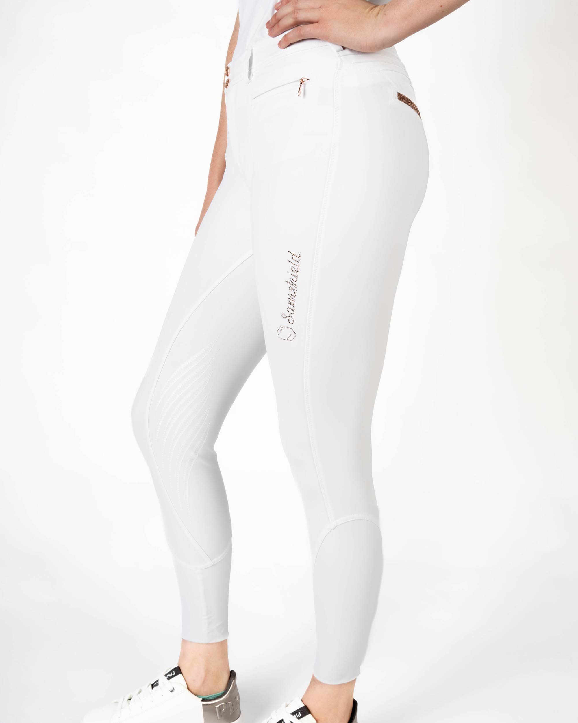 Ladies' riding breeches Adele with knee grip