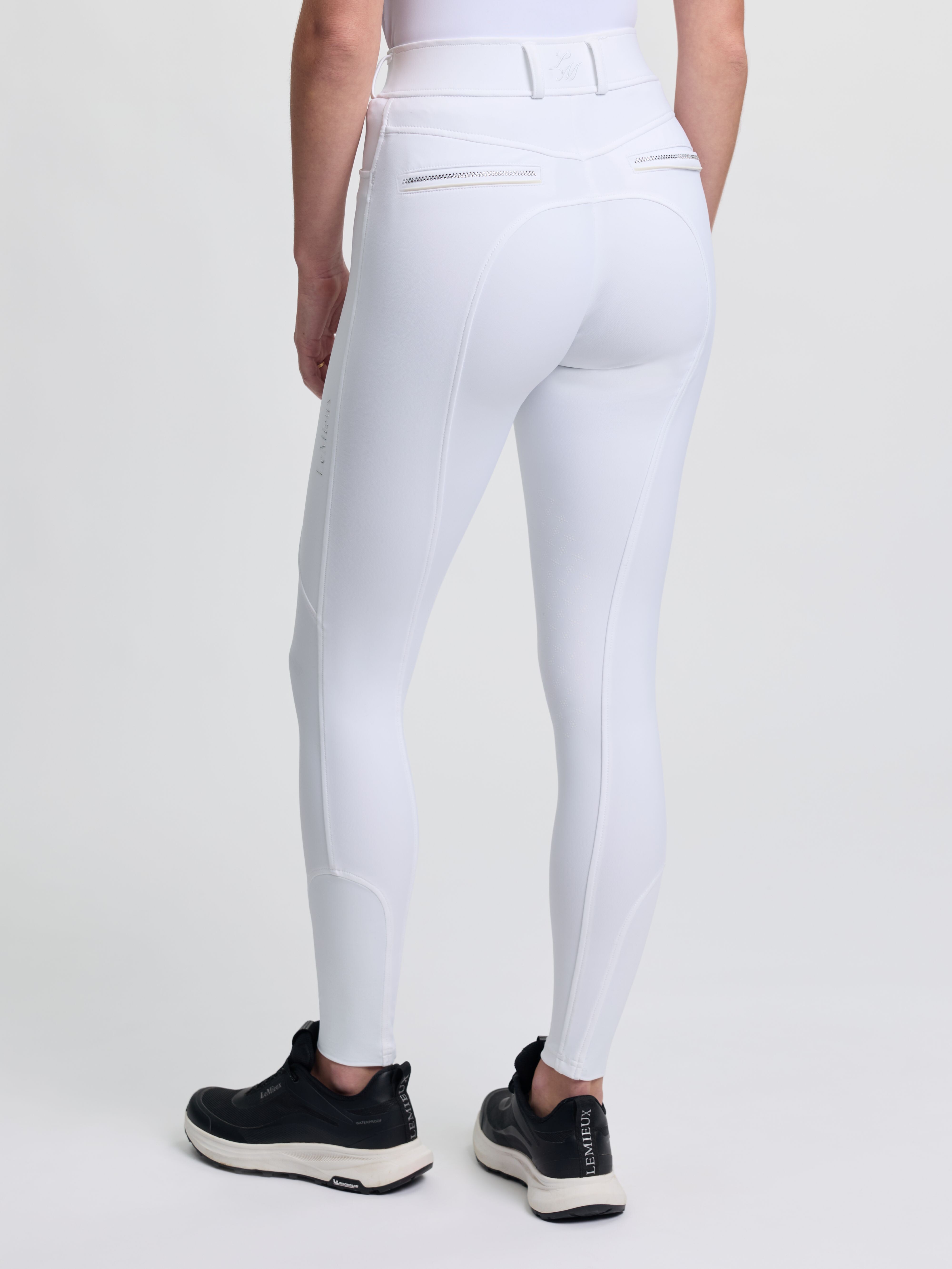 Brilliance Reithose mit Kniebesatz