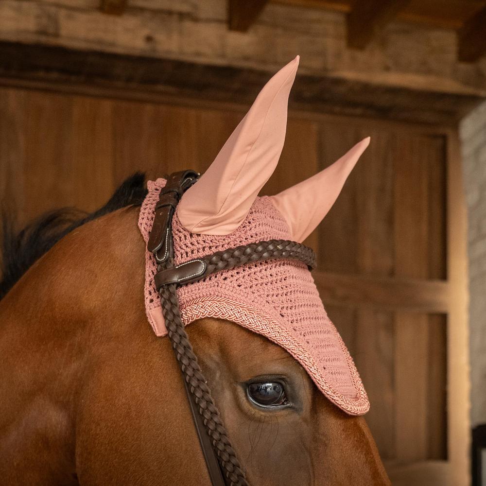 Ear bonnet Wellington Soundless with braided glitter cord