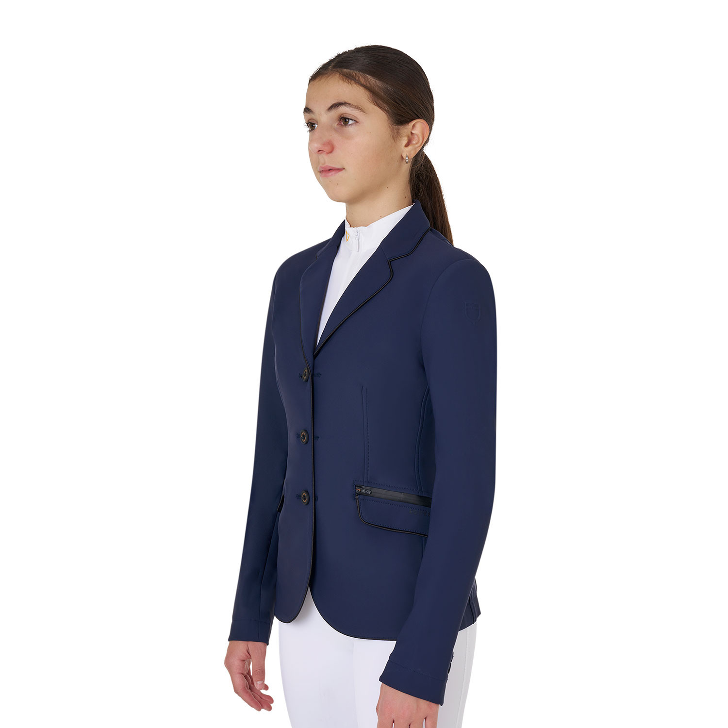 Turnierjacket für Mädchen aus technischem Gewebe