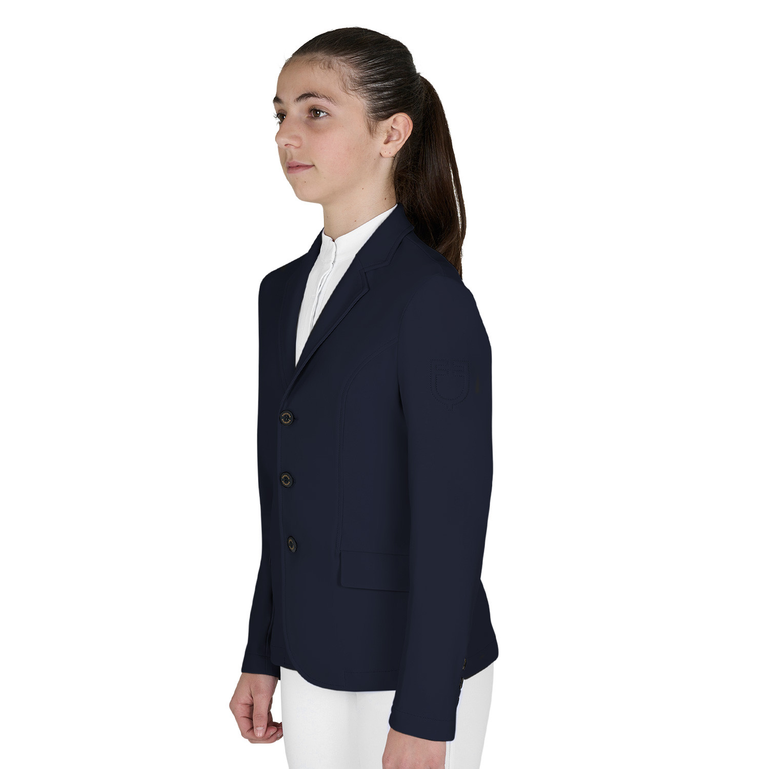 Kinder-Turnierjackett Slim Fit mit drei Knöpfen