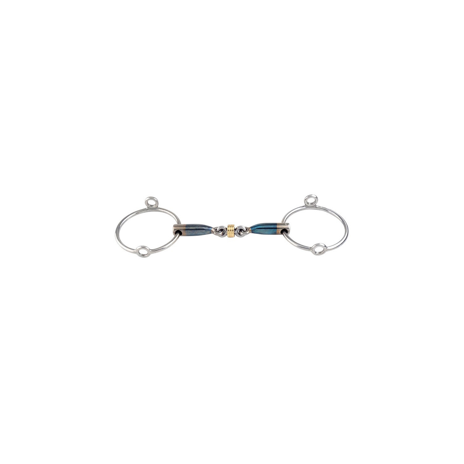 Sweet Iron beweglicher Ring gag Messing Ring-16 in blau