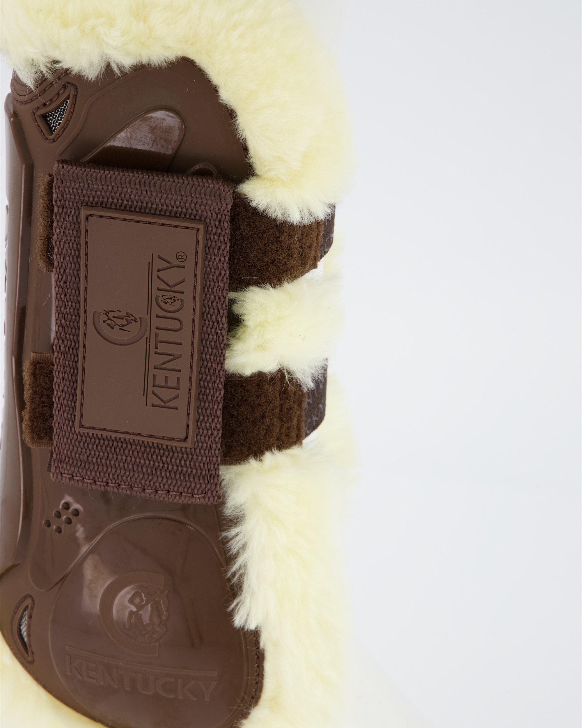 Jumping boots Velcro Fur Vegan