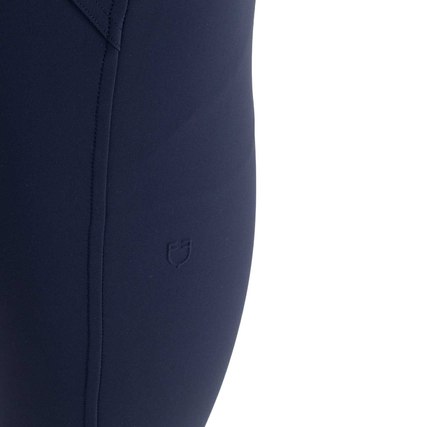 Damen-Reithose High-Waist mit Kniebesatz