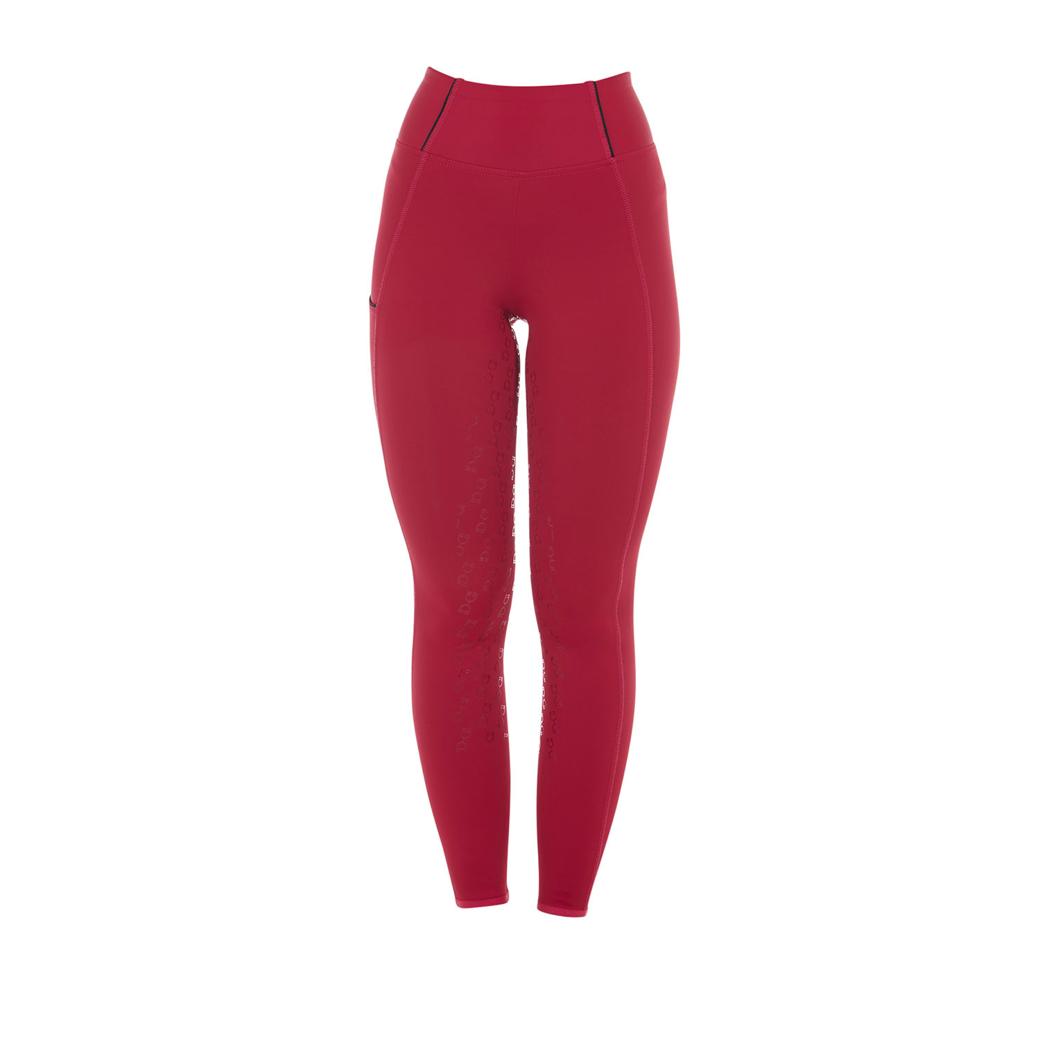 Damen-Leggings Slim Fit mit Vollbesatz