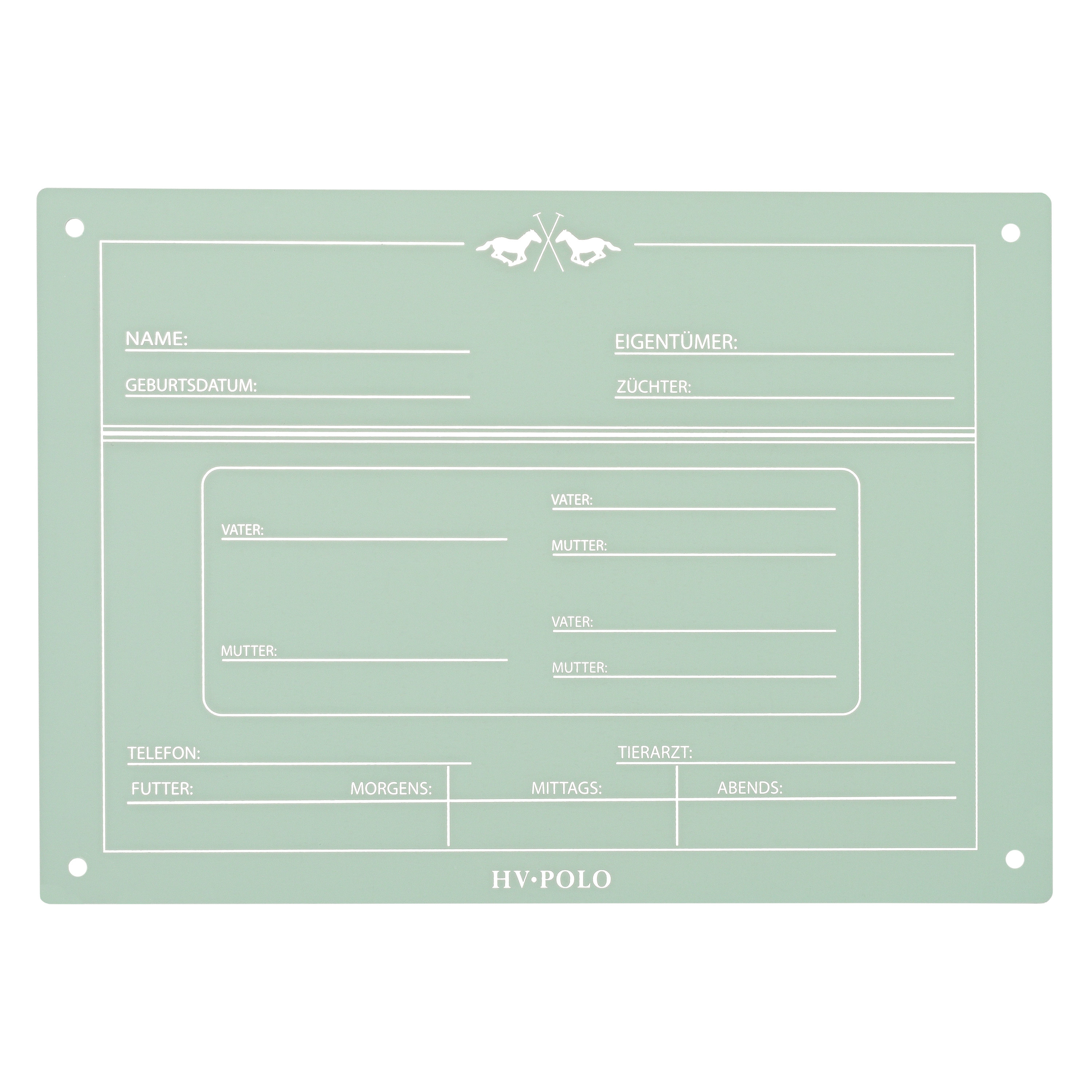 Boxenschild German Polo