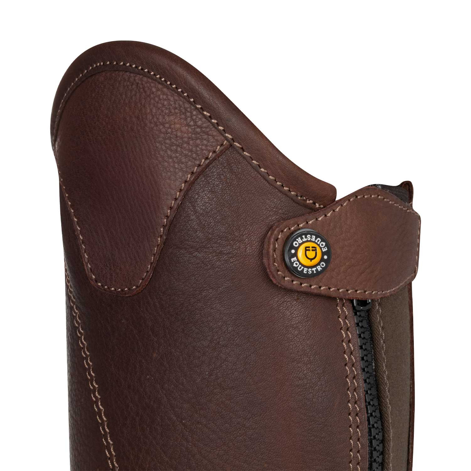 Unisex-Stiefeletten aus weichem Leder mit seitlichem Reißverschluss