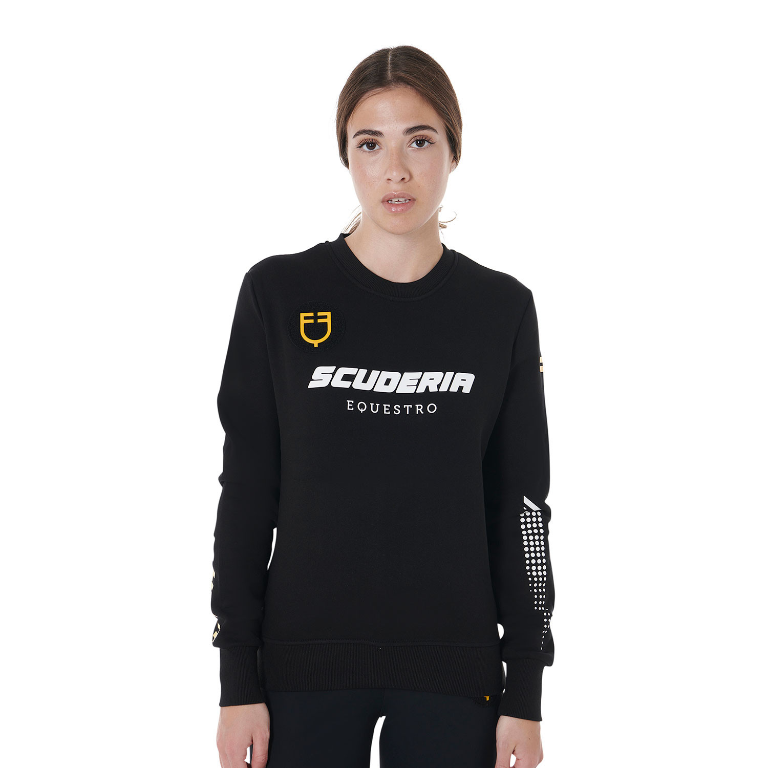 Scuderia Damen-Rundhalssweatshirt