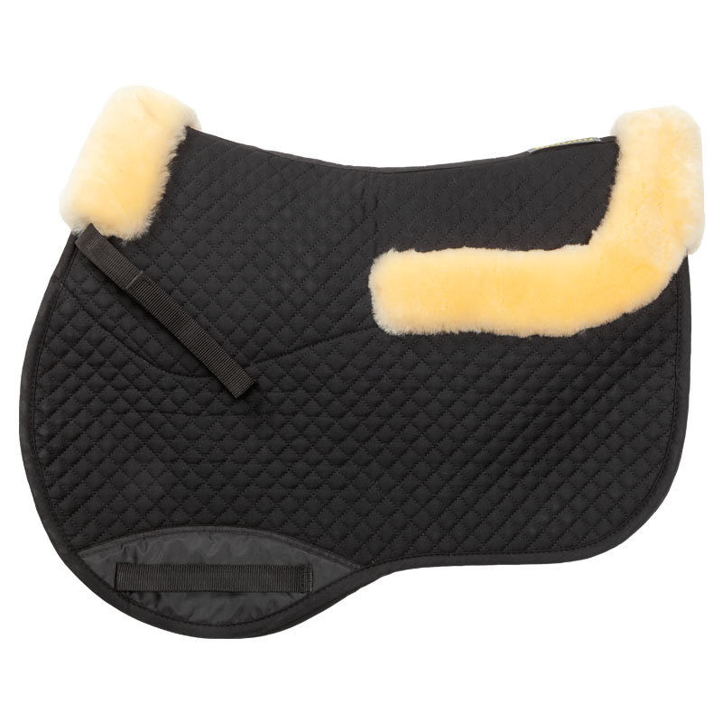 Saddle pad - lambskin