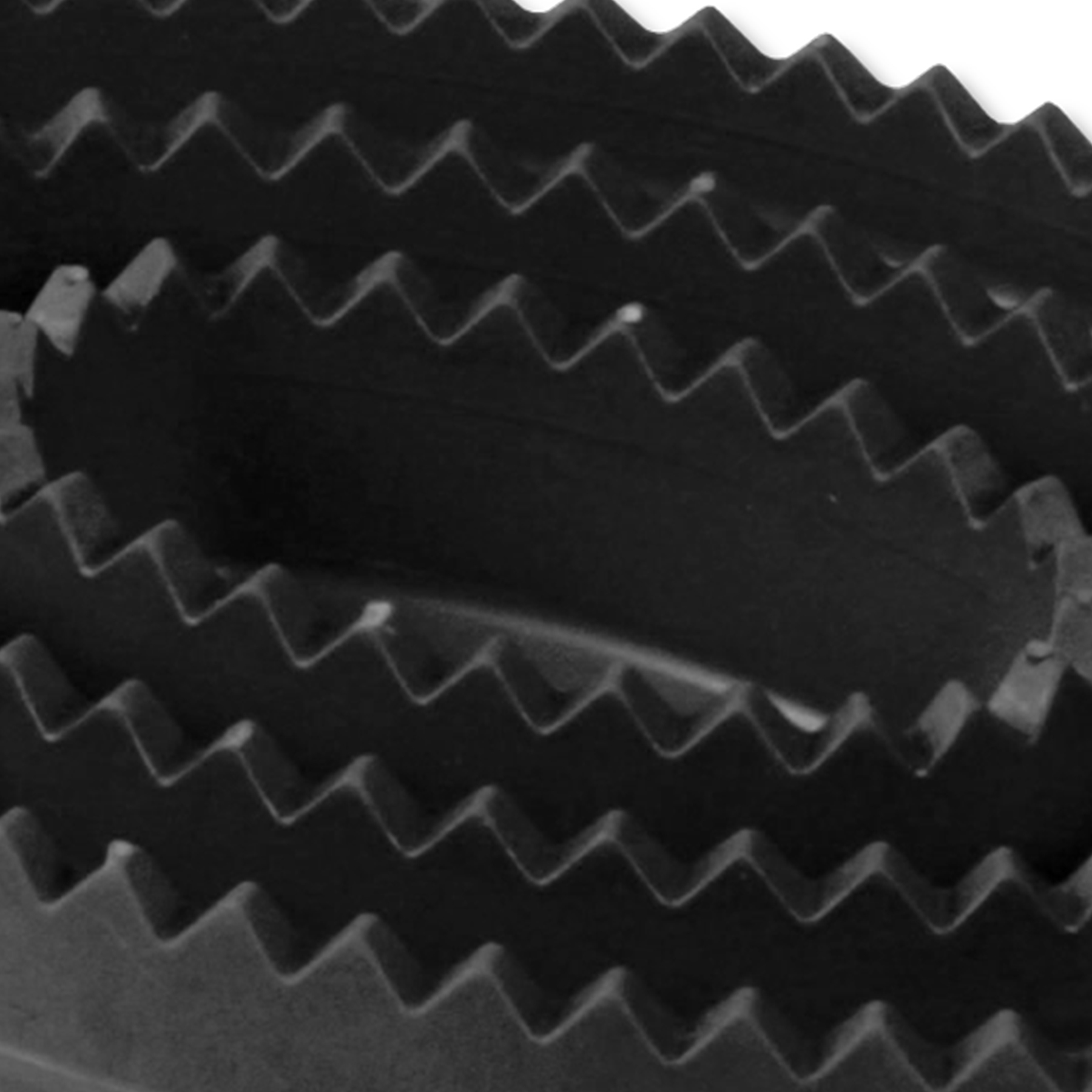 Rubber harrow large
