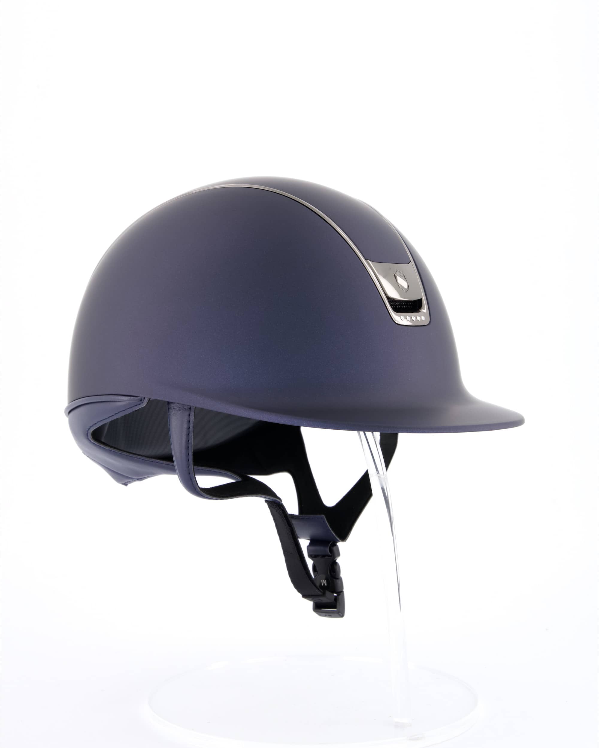 Reithelm 2.0 Shadowmatt Standard 5 Swarovski in blau