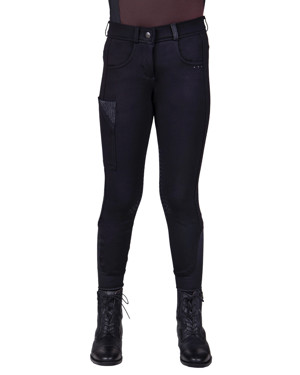 Reithose Kae Junior Halbbesatz