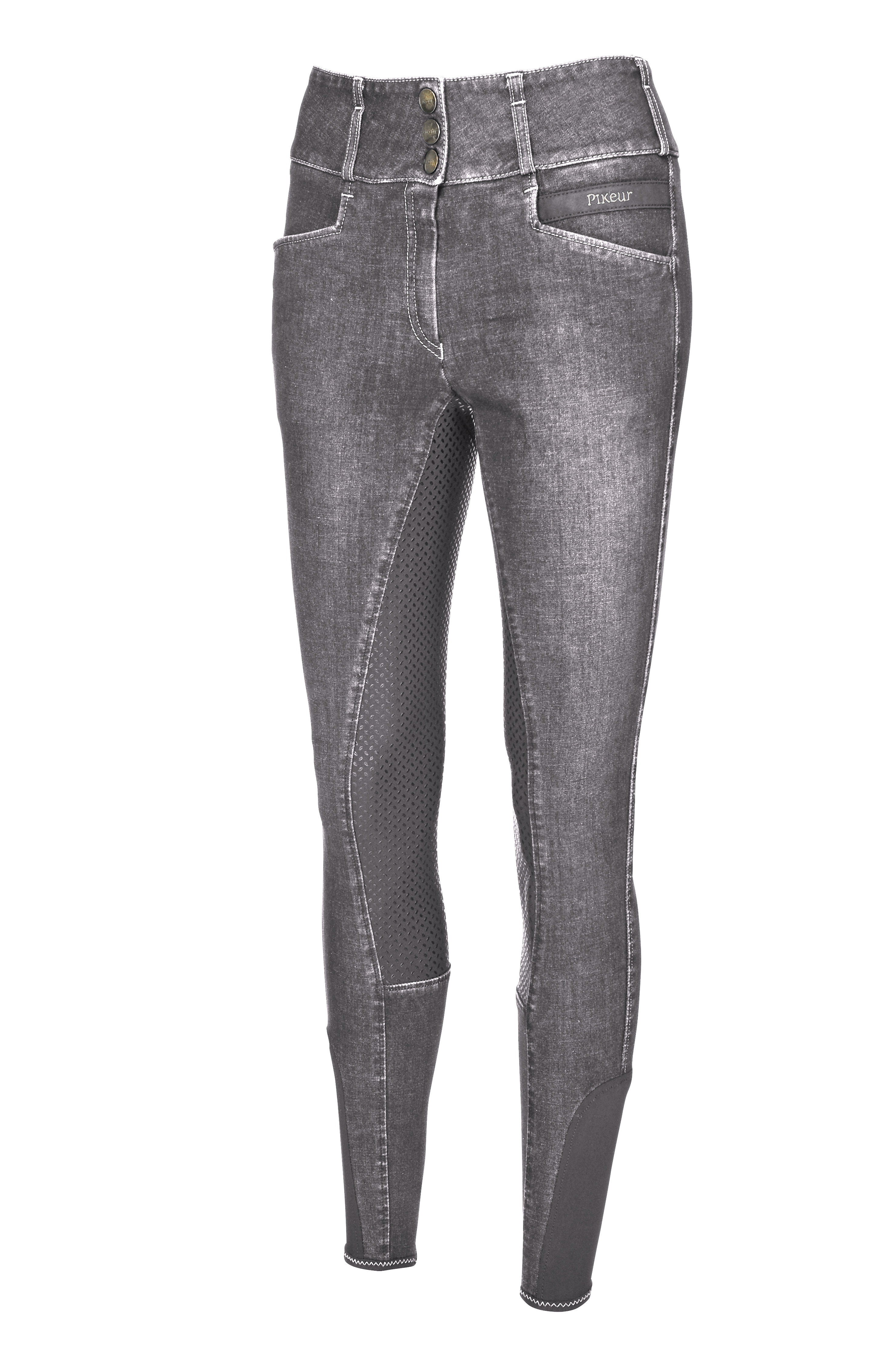 Reithose Damen Candela Jeans Vollgrip
