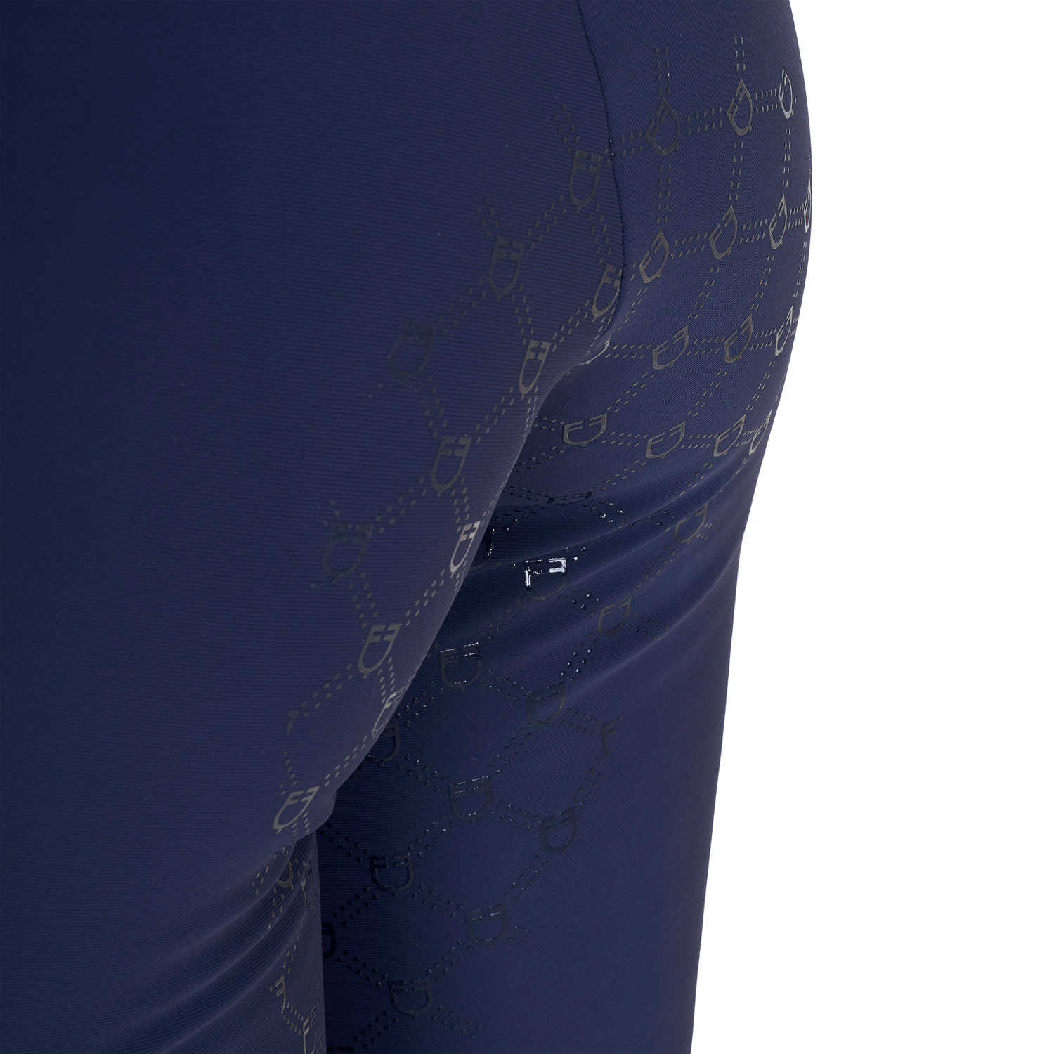 Damen-Reithose mit hohem Bund und Monogramm